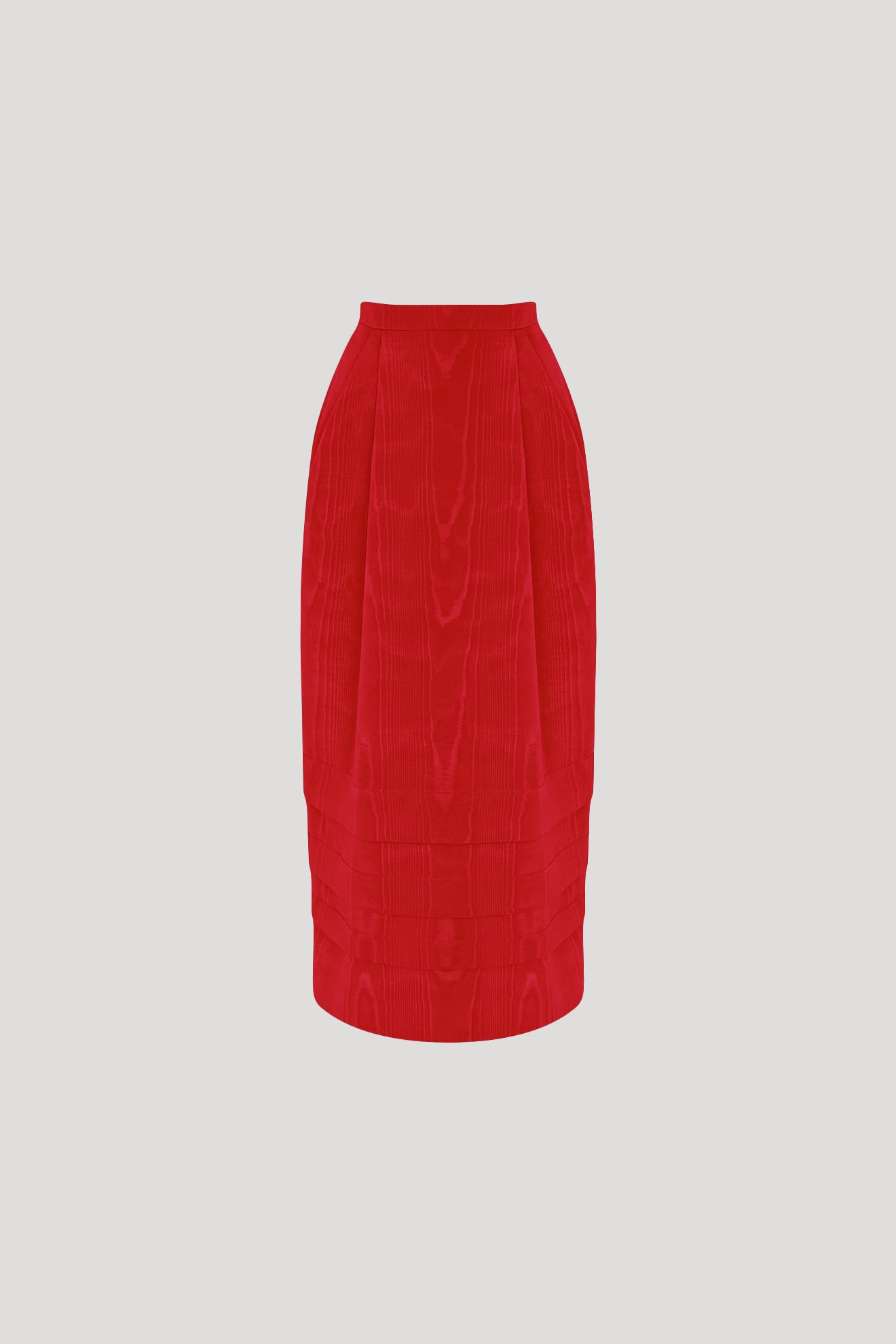 FLING Skirt in Sangria Red