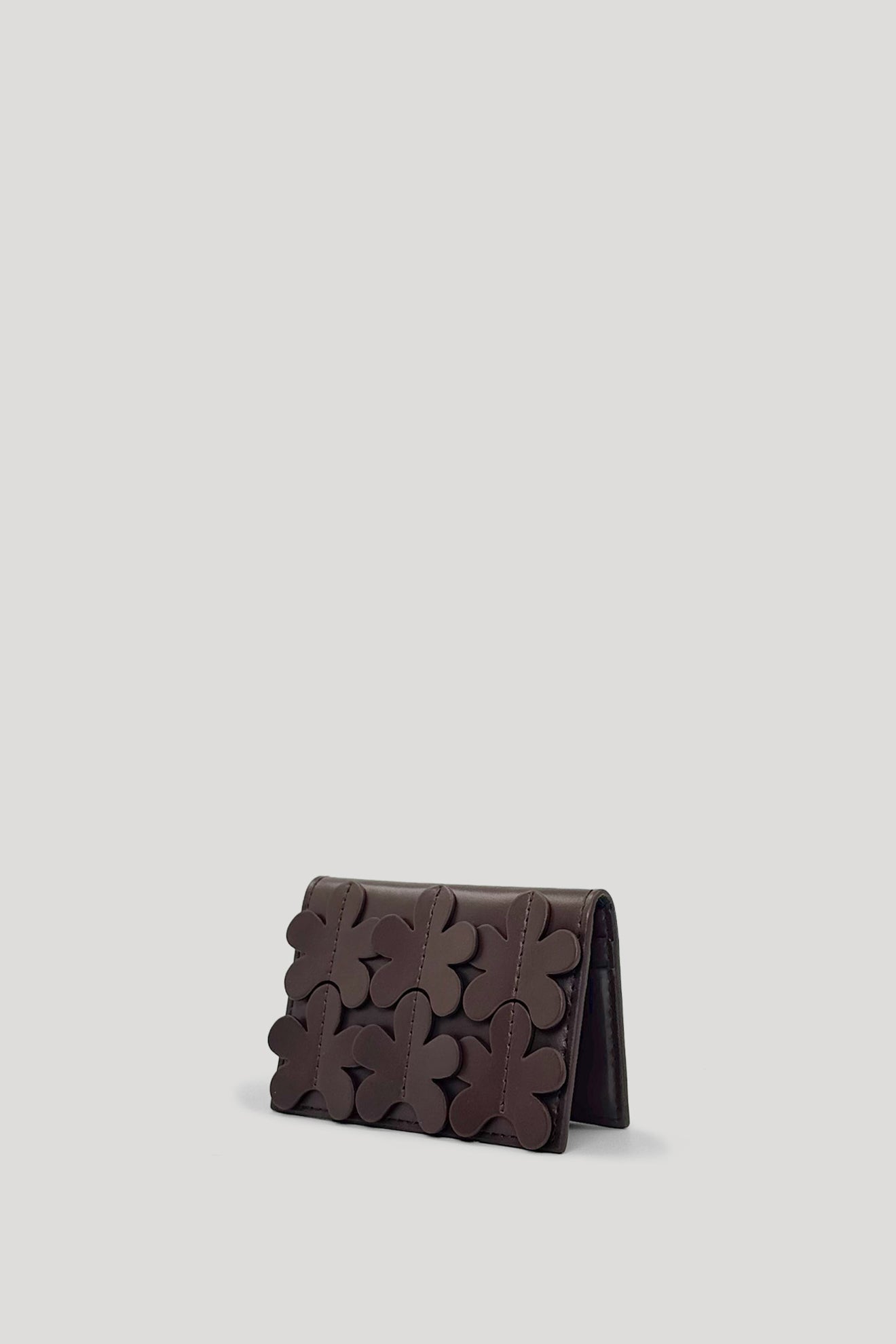 FLORET Card Holder in Espresso