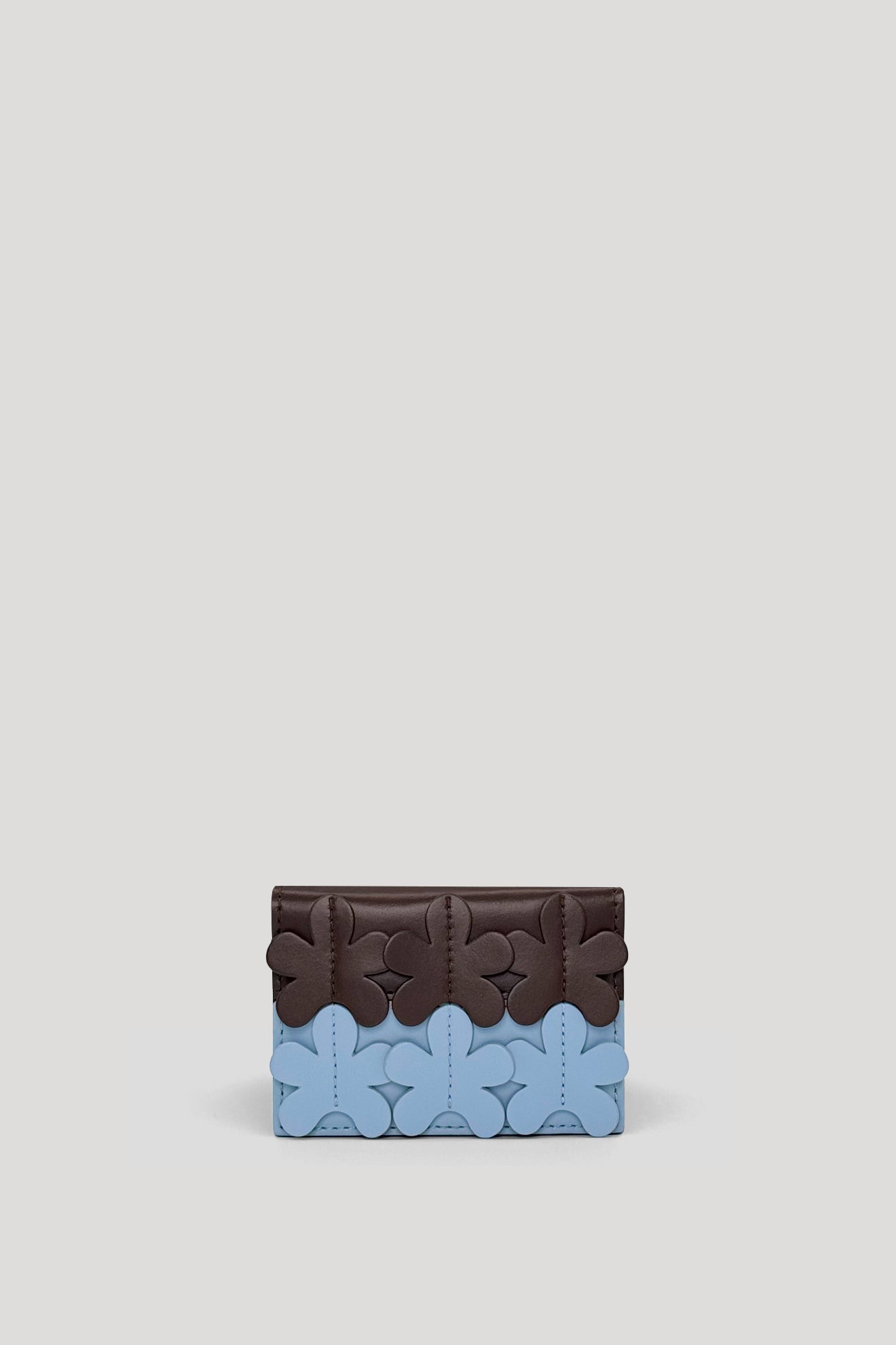 FLORET Card Holder in Espresso/Glacier