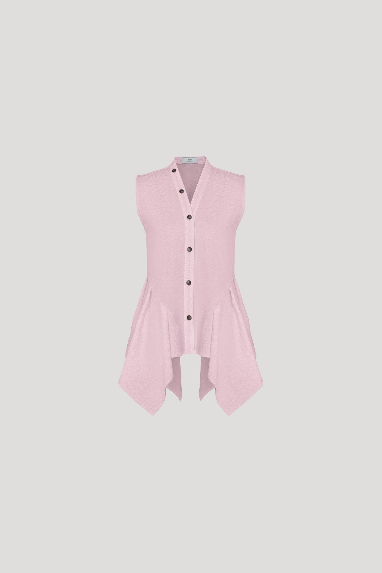 FLUTTER Top in Baby Pink