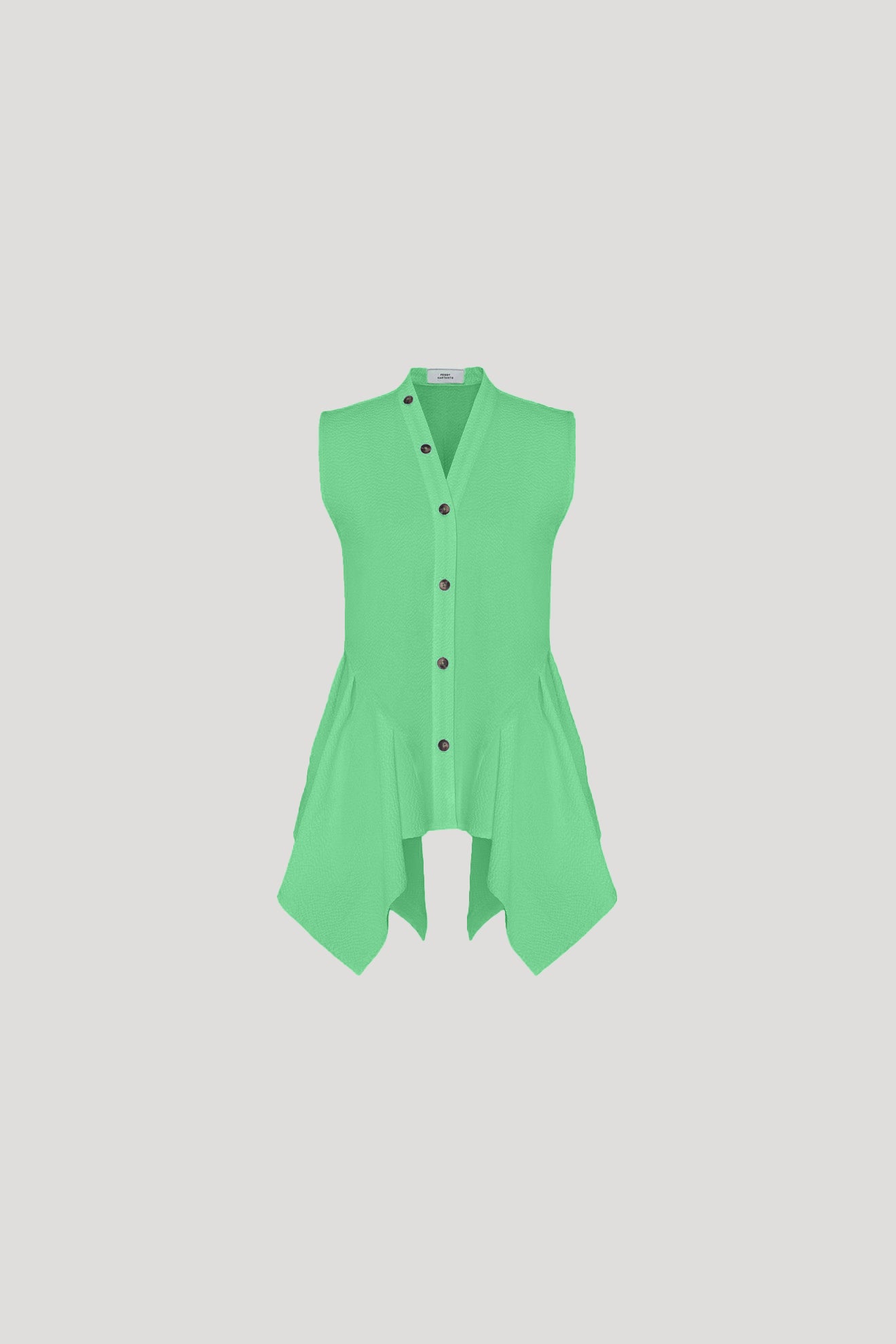 FLUTTER Top in Fern Green