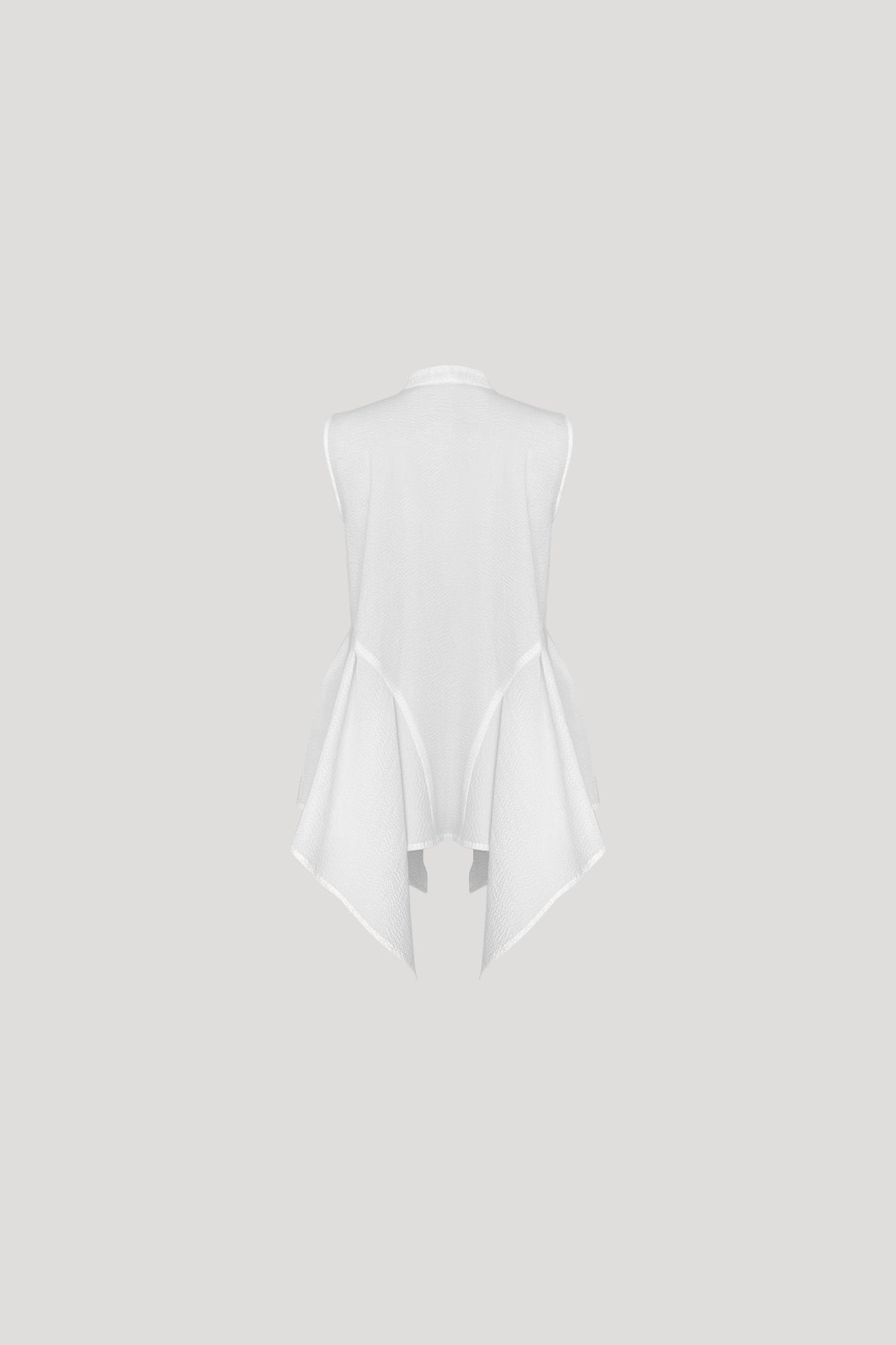 FLUTTER Top in White