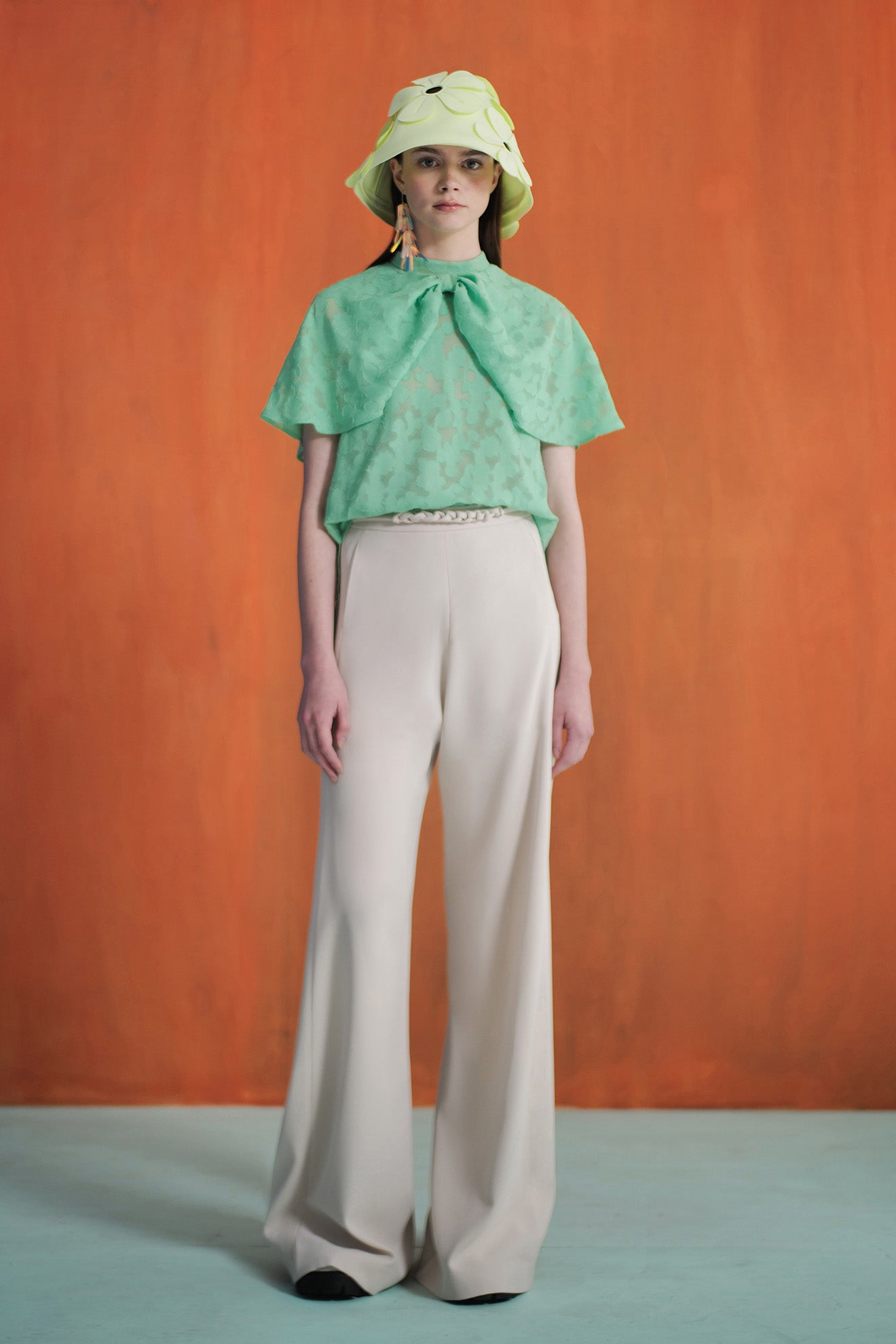 FORTE Top in Pastel Green