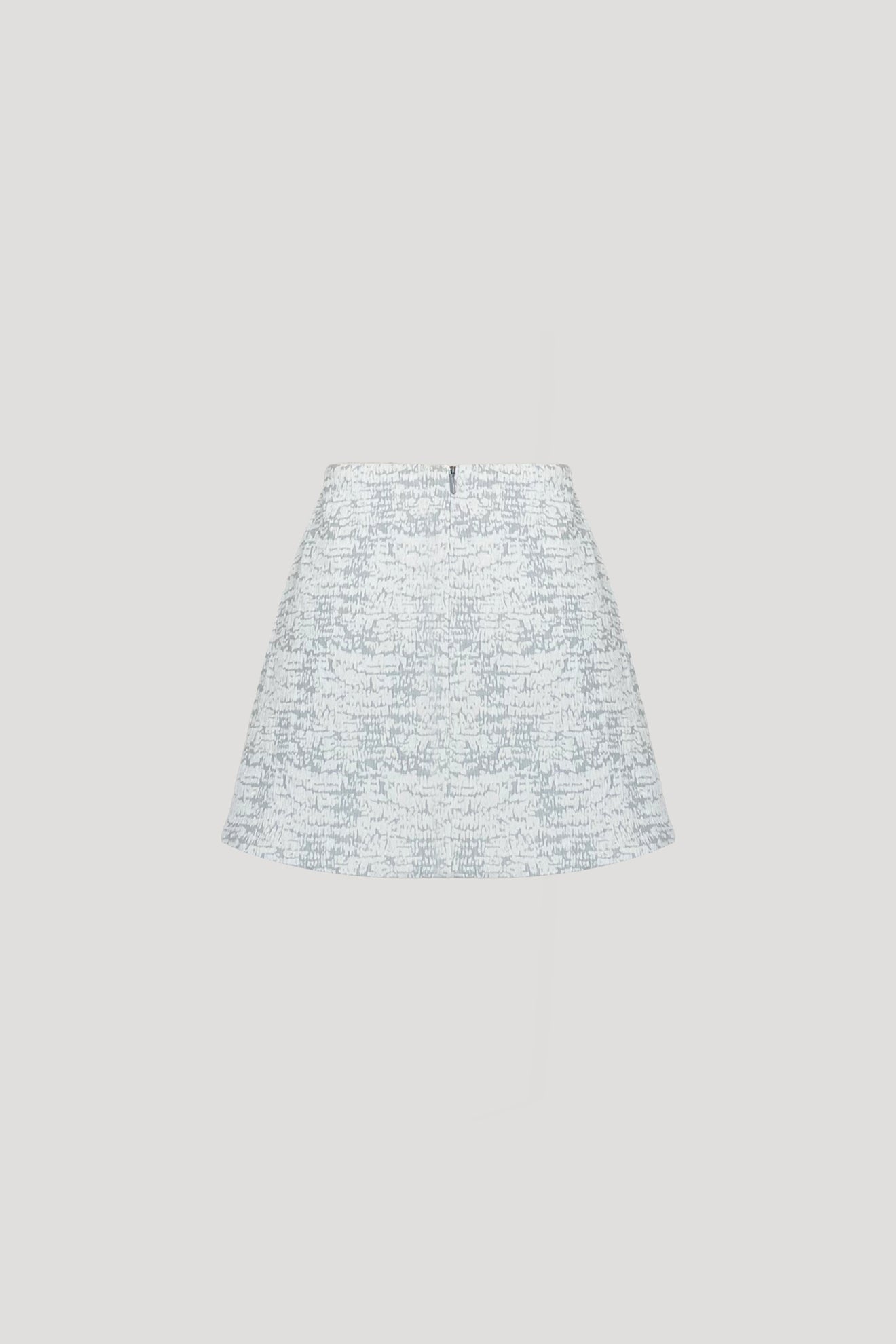 FURCA Skirt in Crinkled Blue