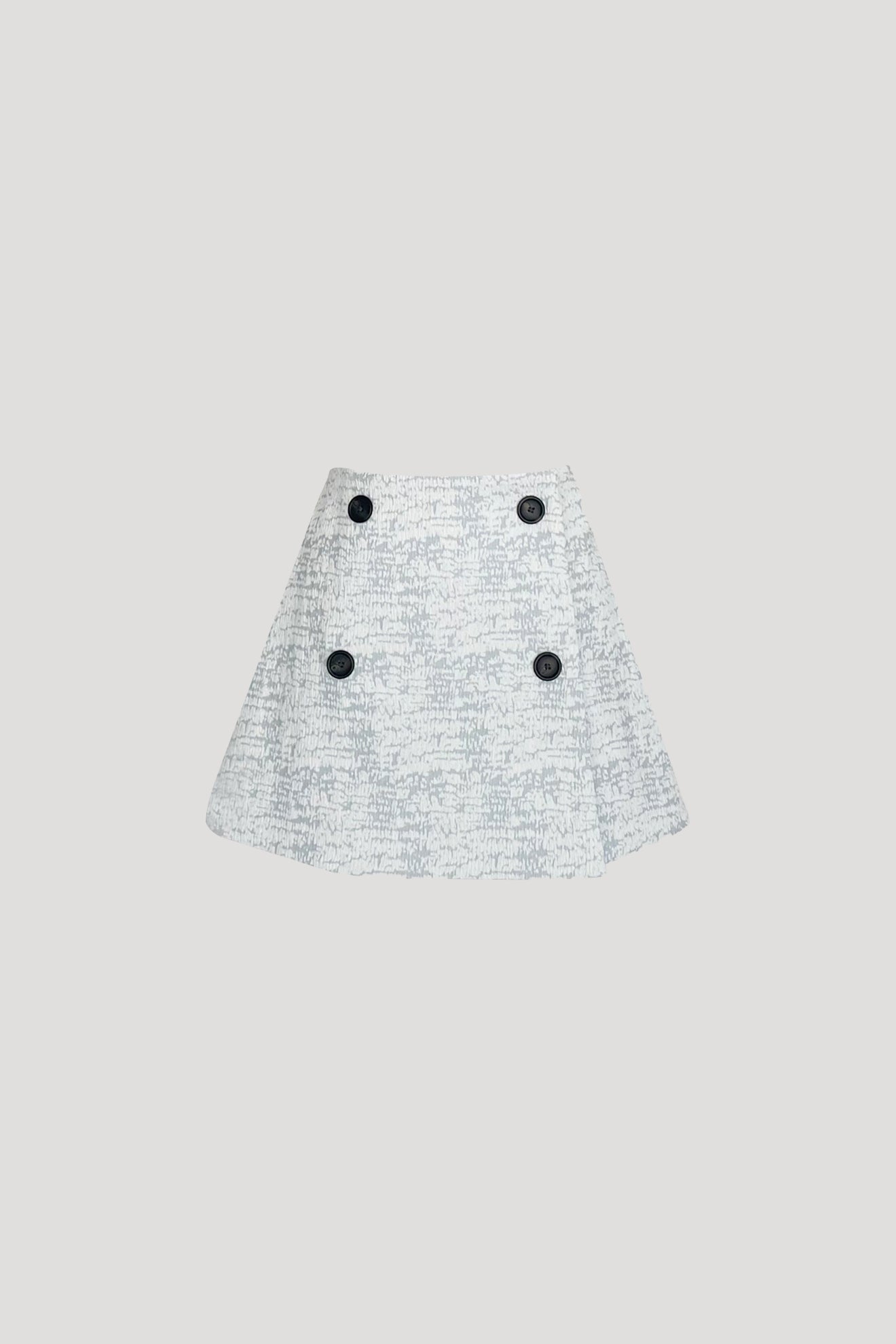 FURCA Skirt in Crinkled Blue