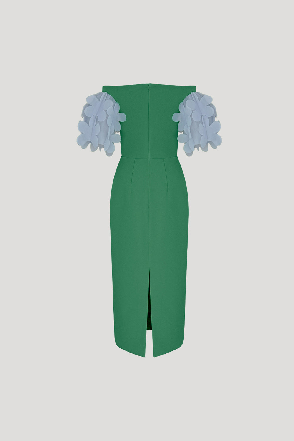 GALANT Dress in Mineral Green/Ash Blue
