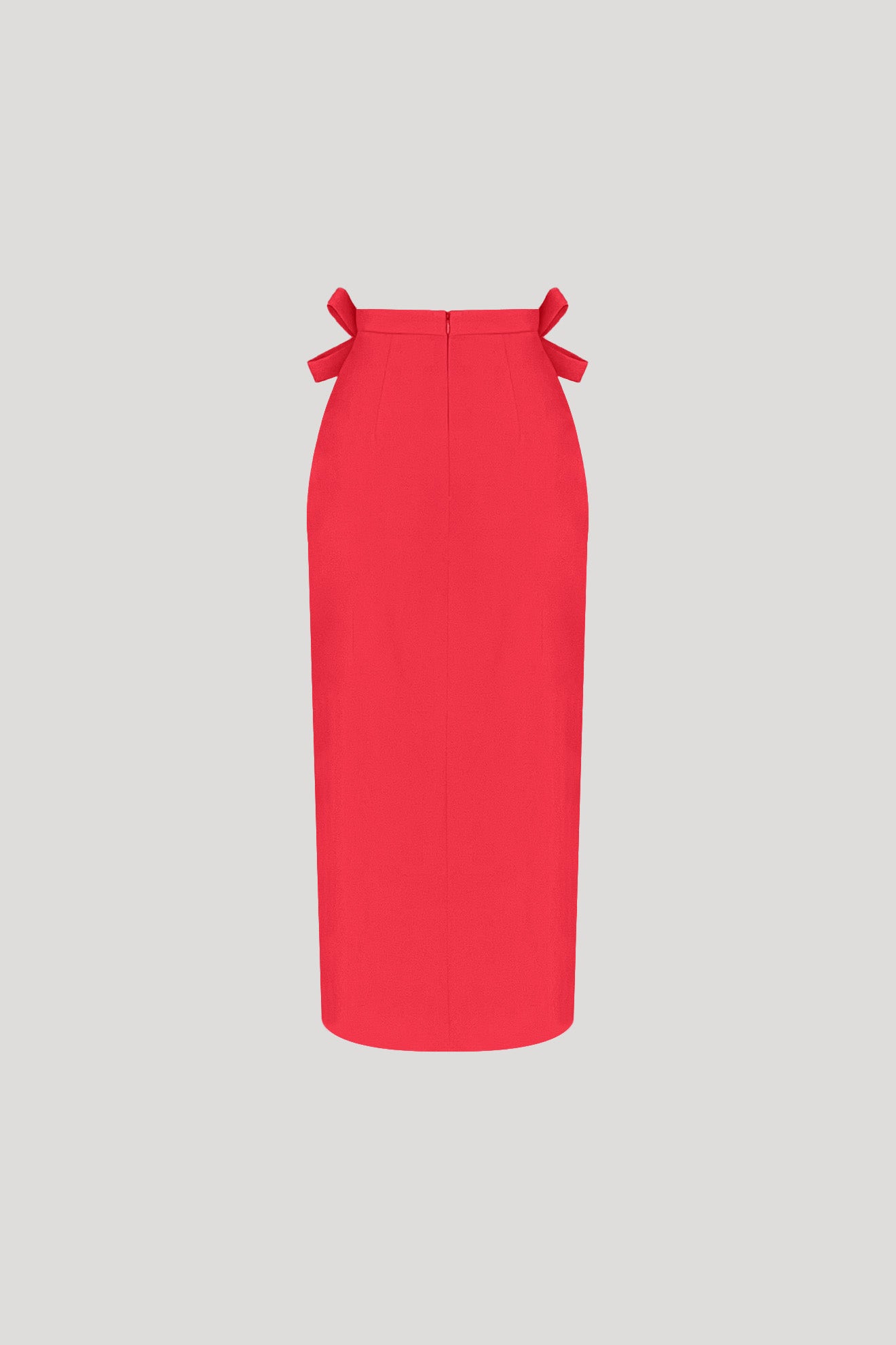 GINGKO Skirt in Vermillion Red