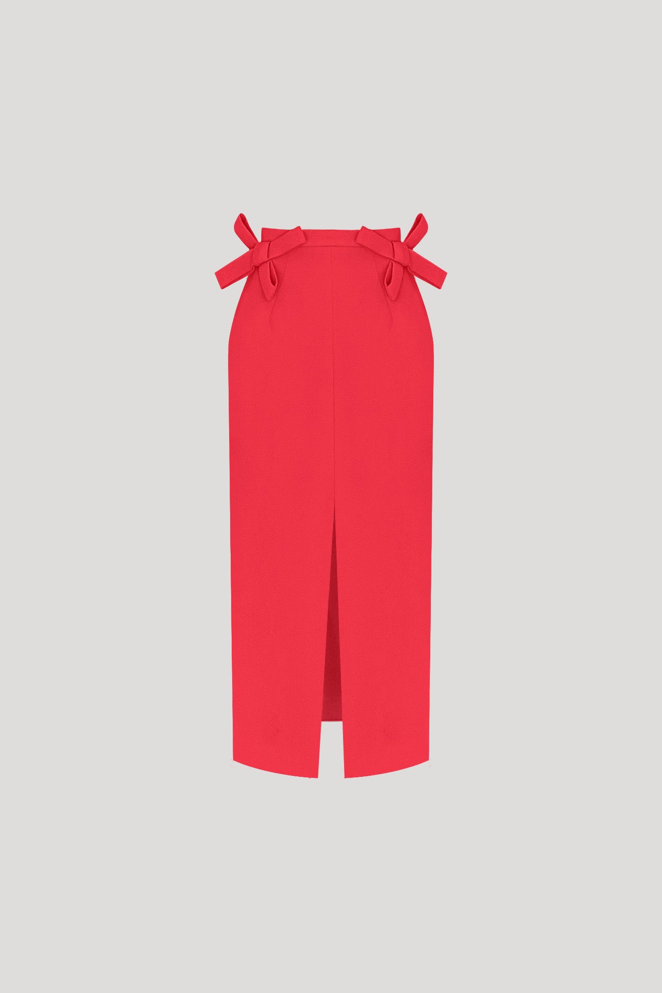 GINGKO Skirt in Vermillion Red