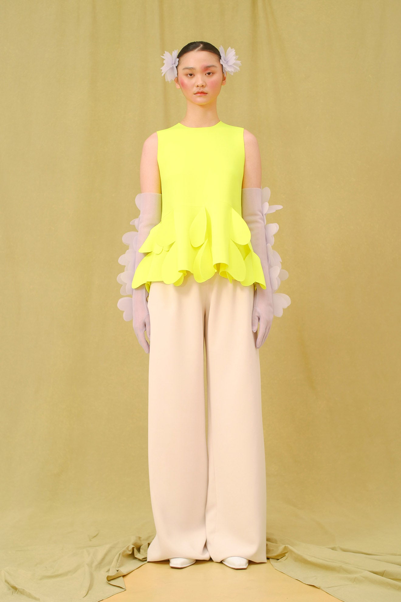 GION Top in Neon Yellow