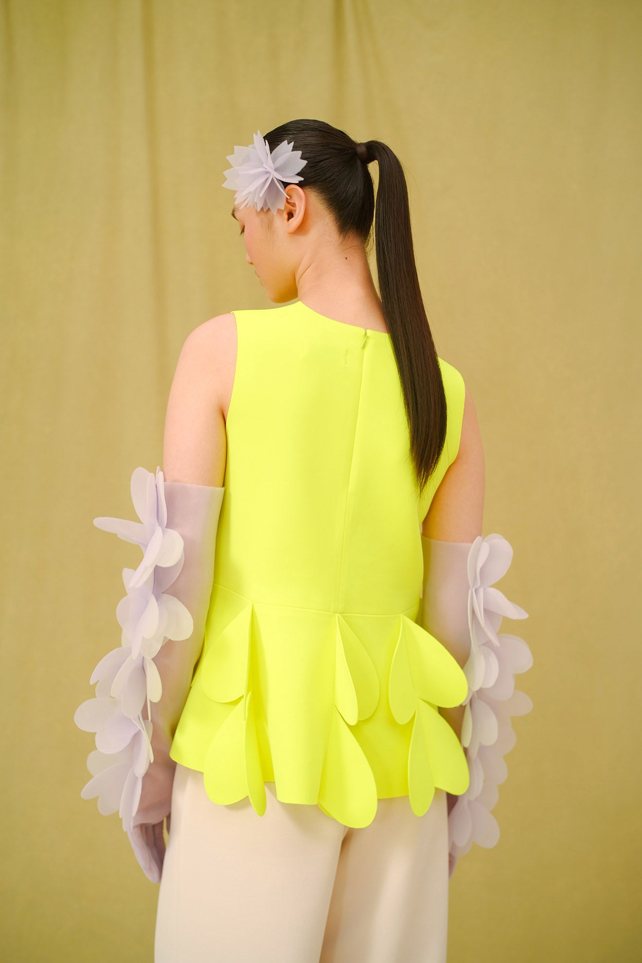 GION Top in Neon Yellow