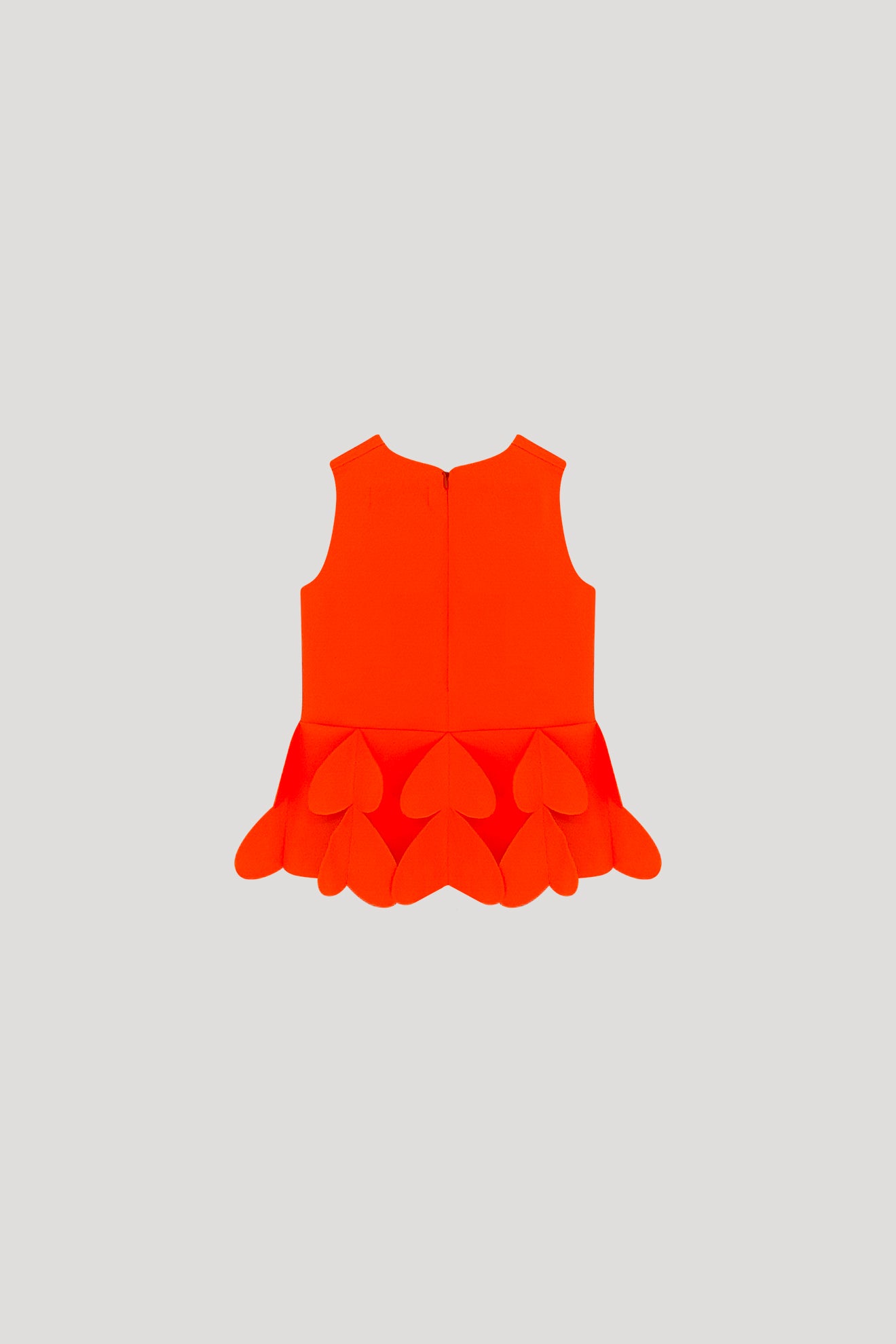 GLEE Top in Neon Orange