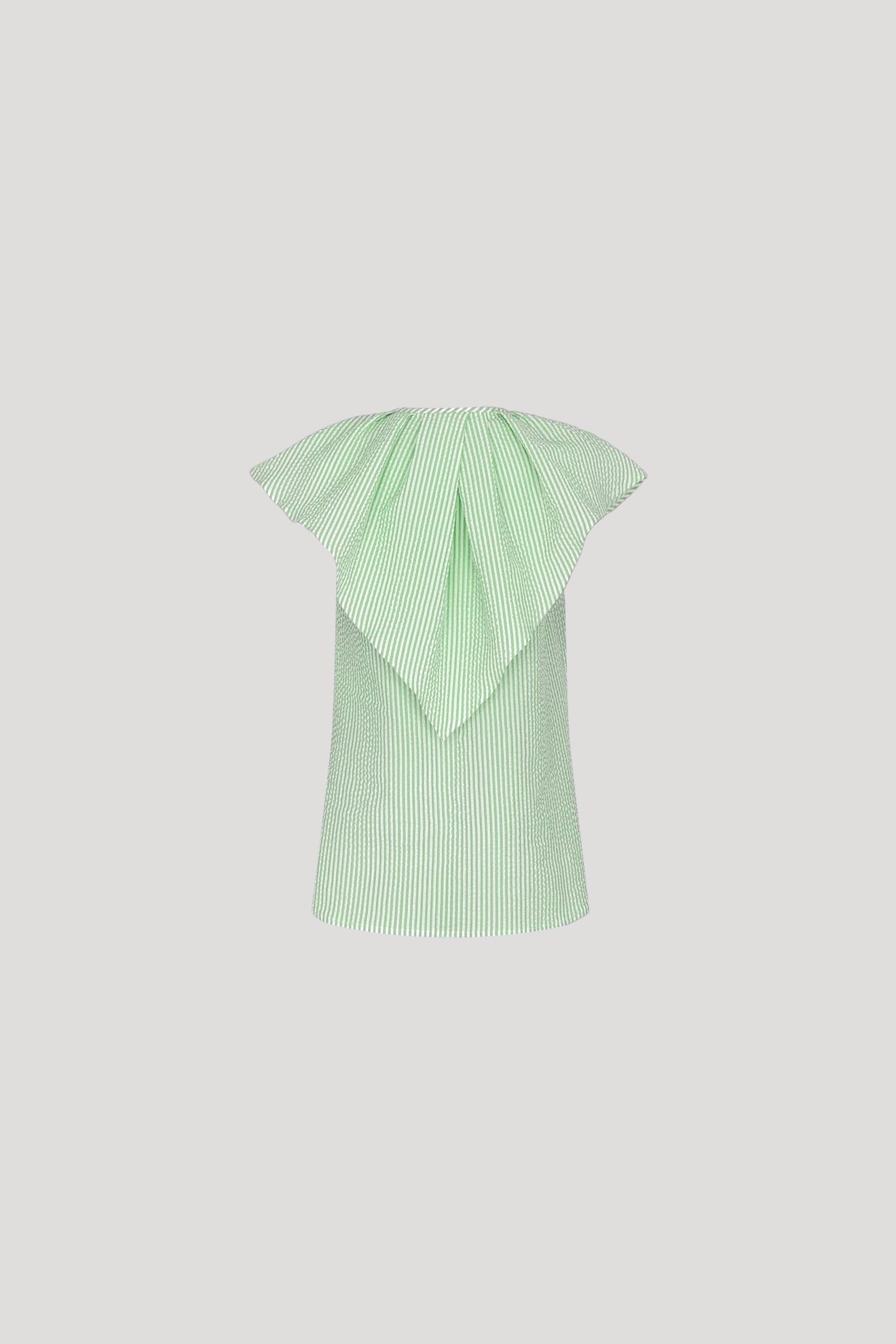 GLIDE Top in Green Stripes