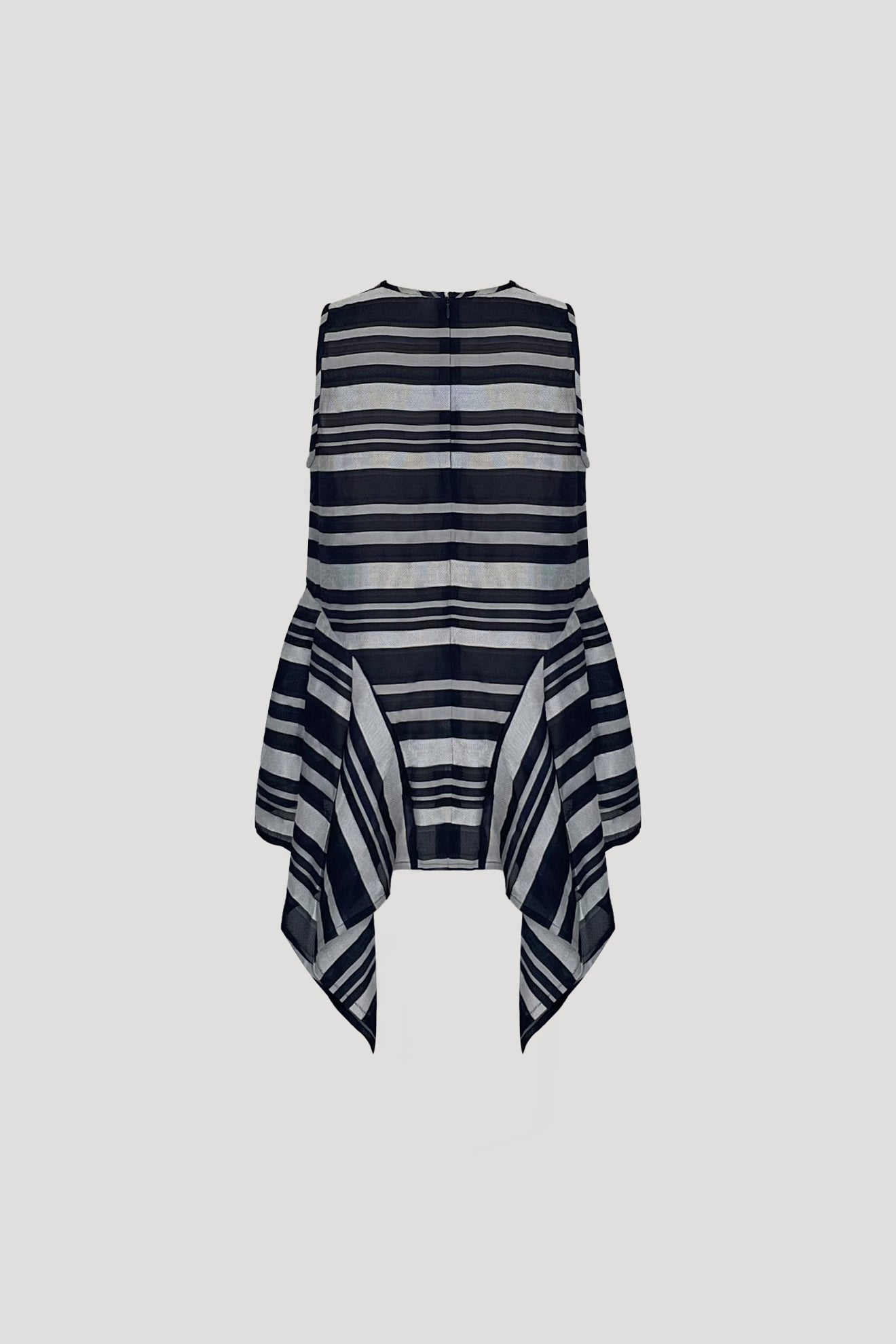 GLOSSA Top in Navy Stripes