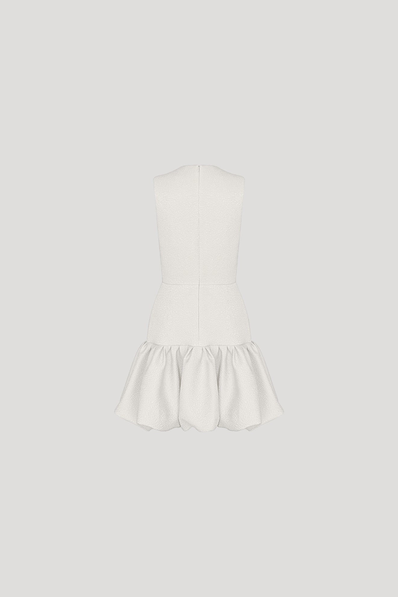GYRATE Dress in Powder White