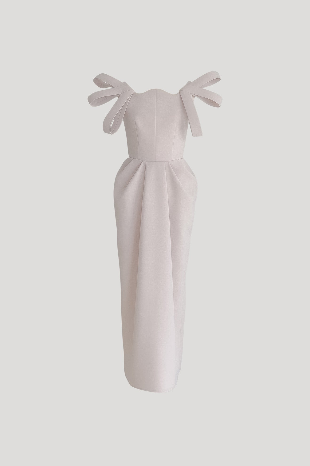 HALIBUT Dress in Cream White