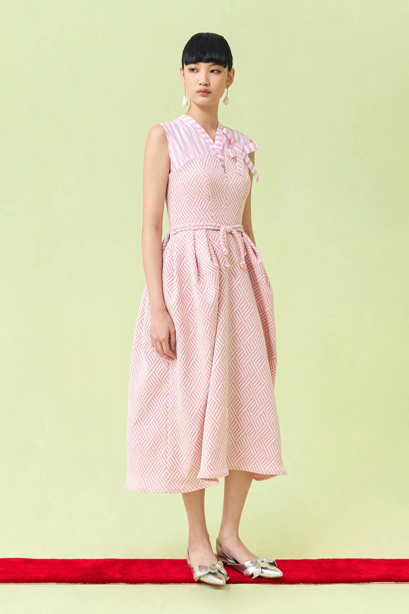 HANABIRA Dress in Chestnut Pink
