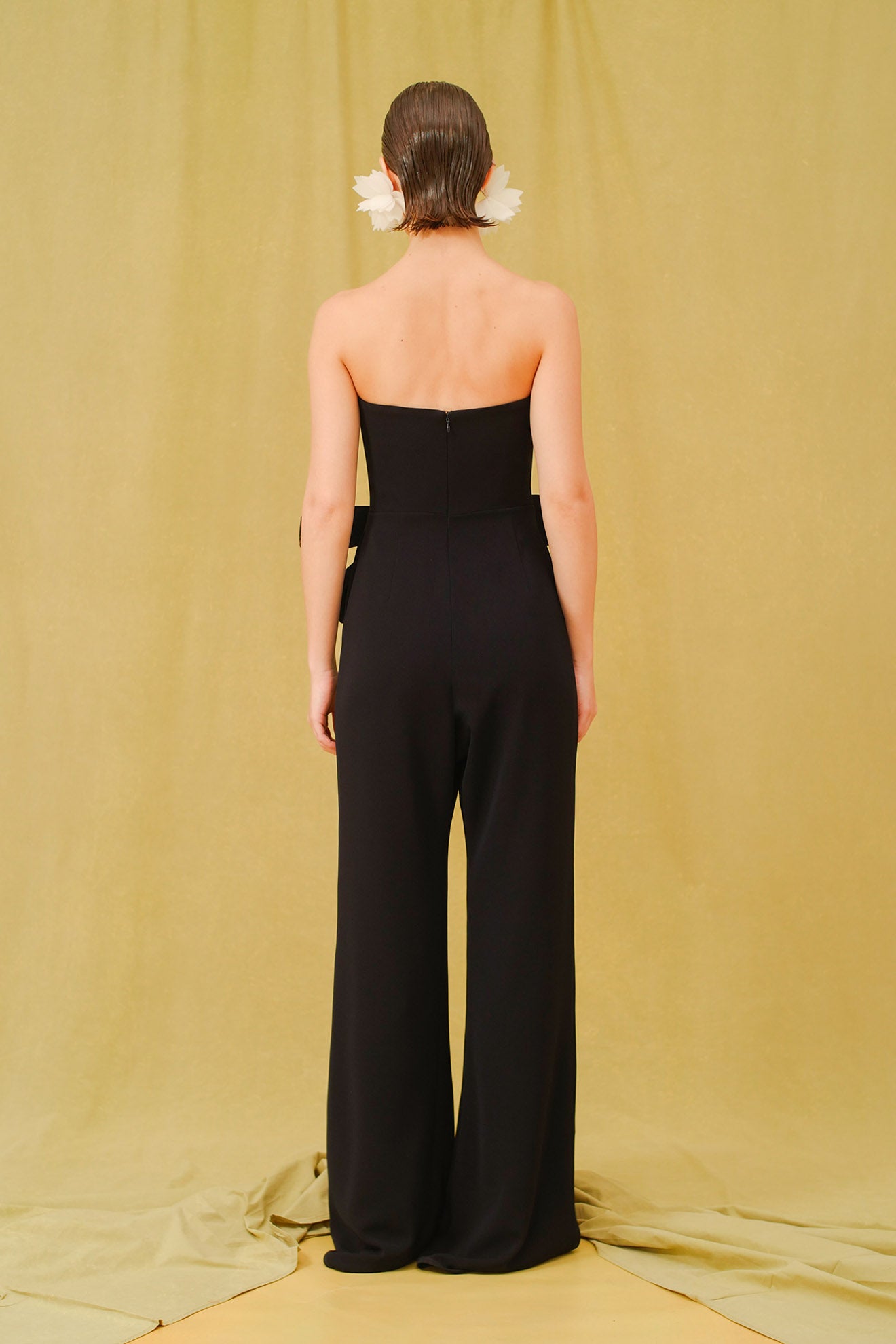 HANETO Jumpsuit in Dark Blue/Iridescent Mint