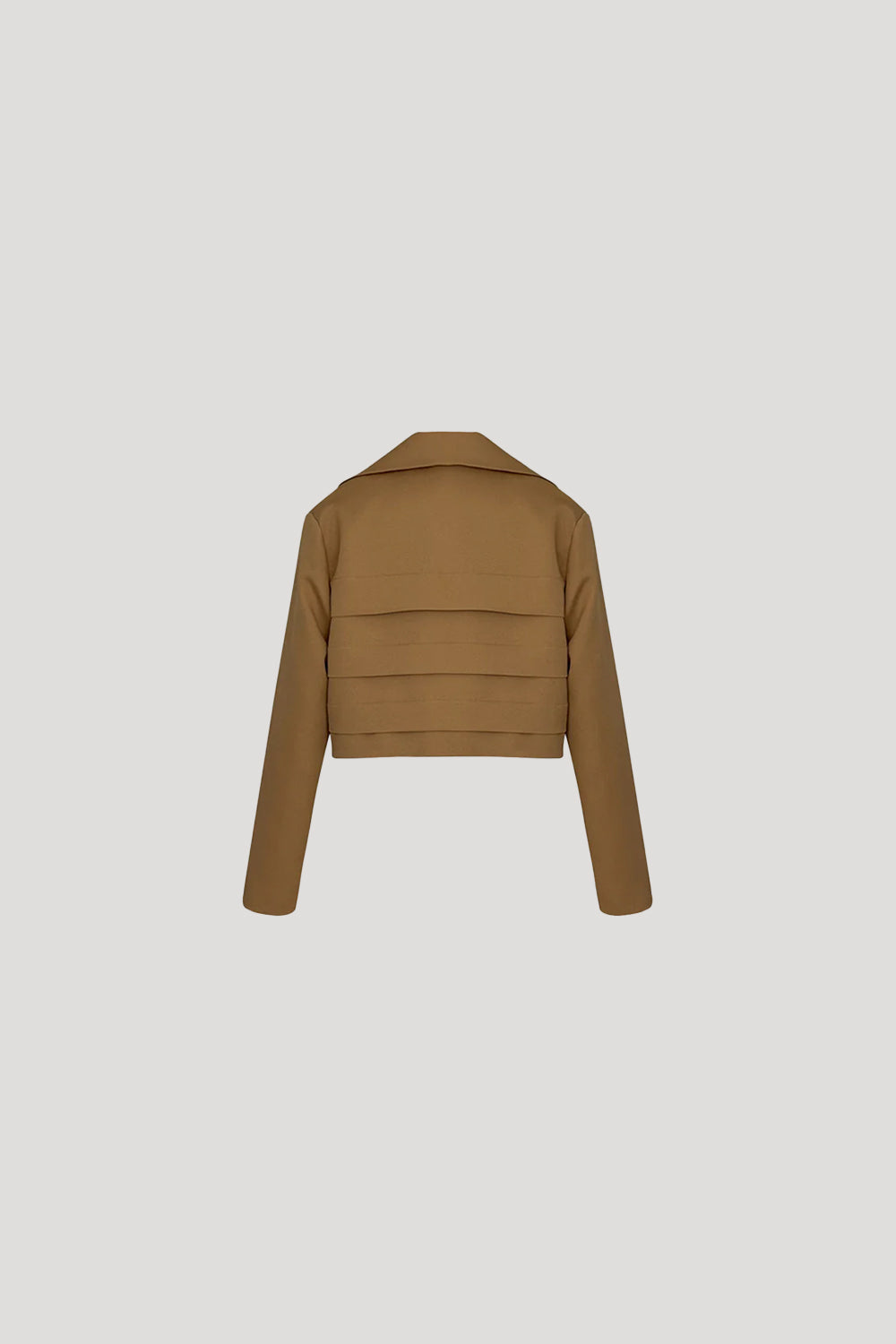 HEROINE Jacket in Leather Brown