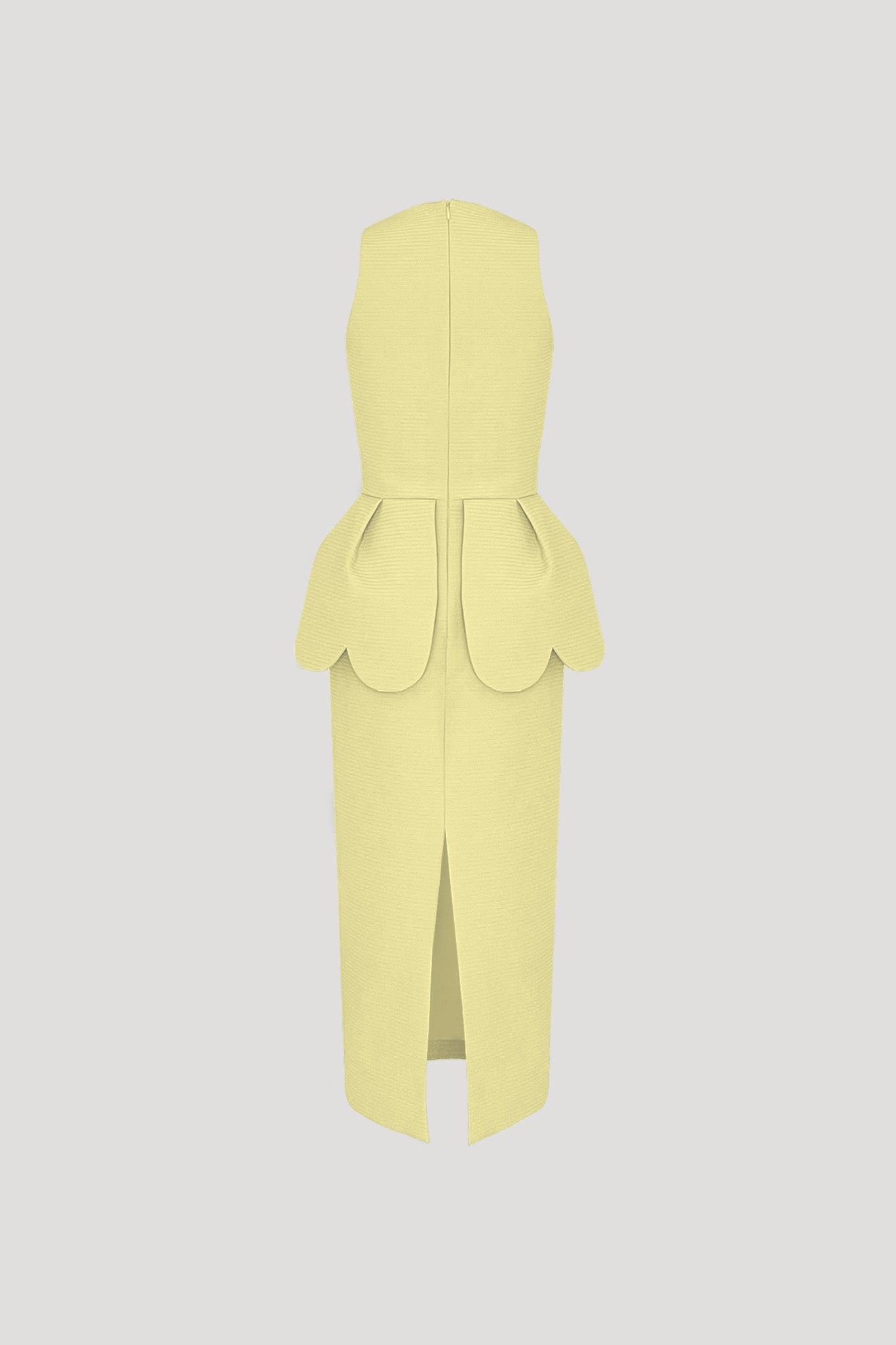 HINOKI Dress in Lime Yellow