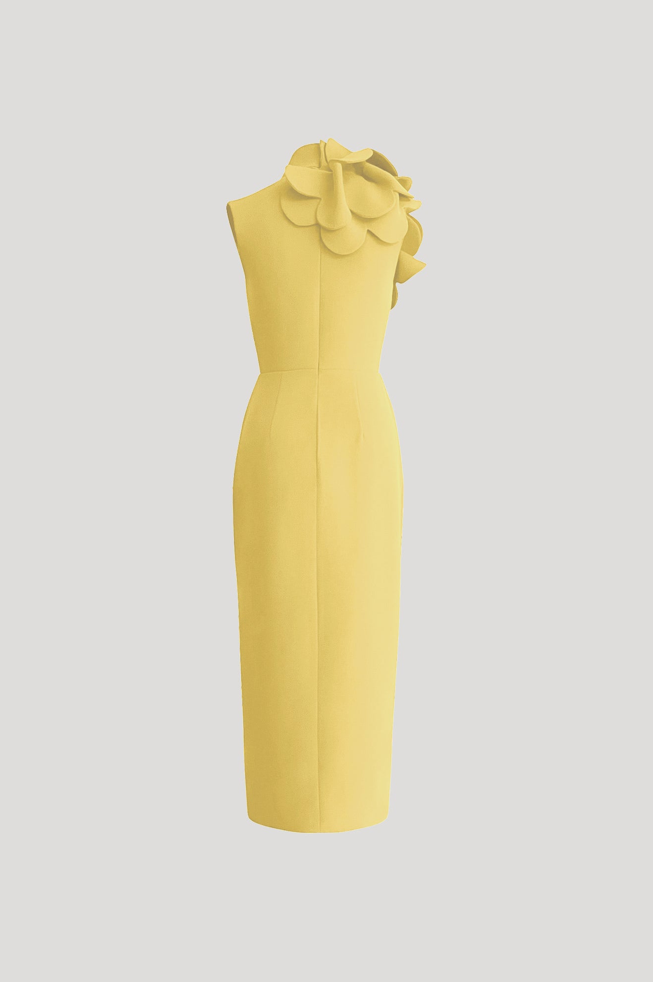 ISOSCELES Dress in Sand Yellow