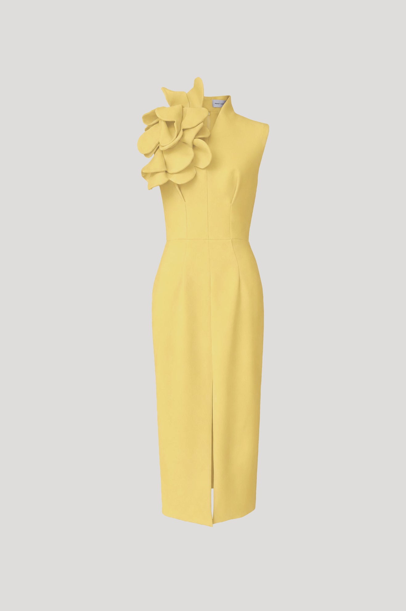 ISOSCELES Dress in Sand Yellow