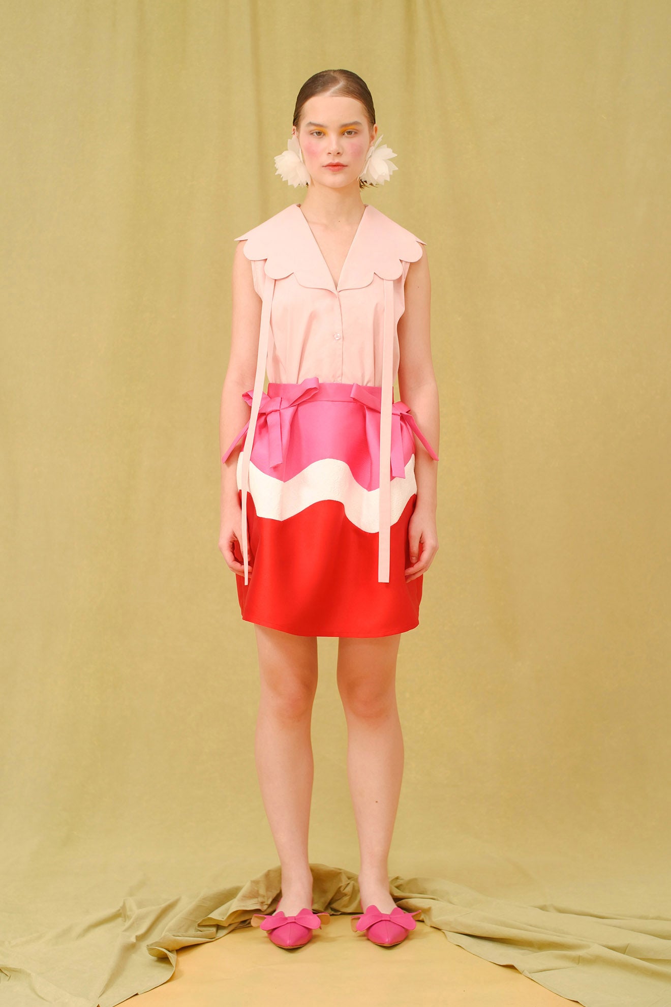 KAWA Top in Coral Pink