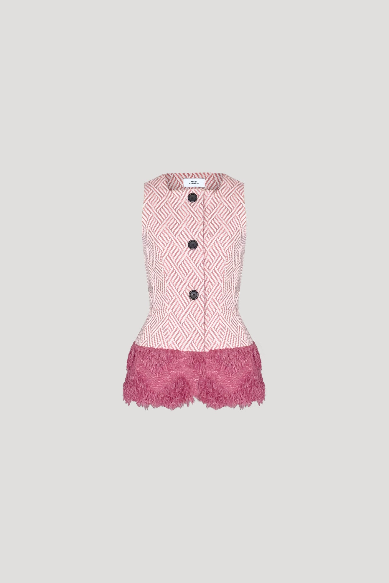 KIJI Top in Chestnut Pink/Mulberry Pink
