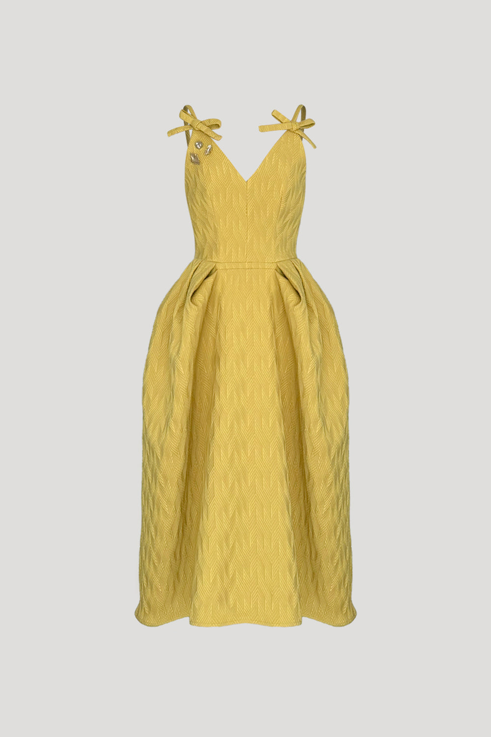 KINDER Dress in Sundance Yellow