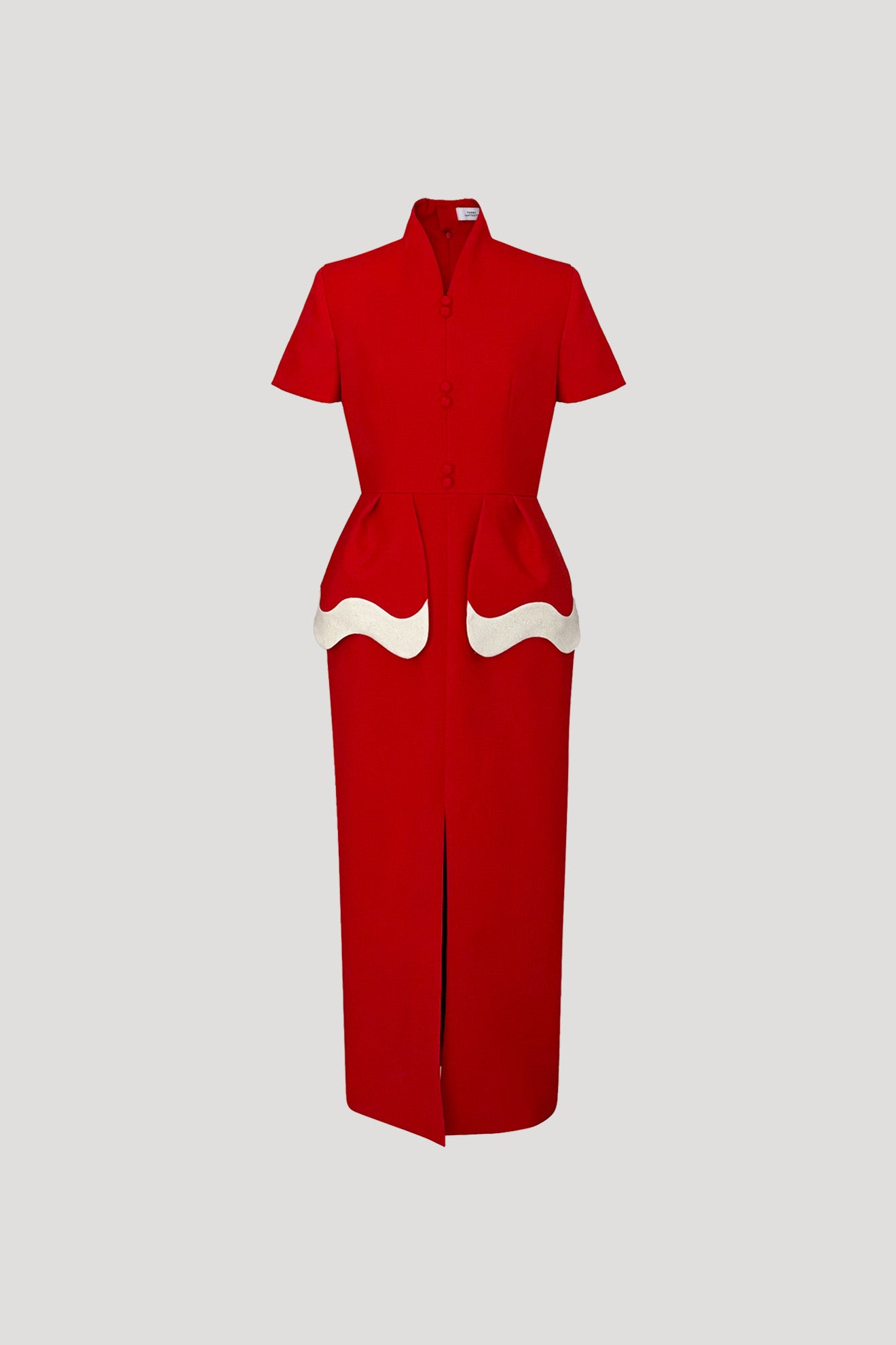 KITSUNE Dress in Red
