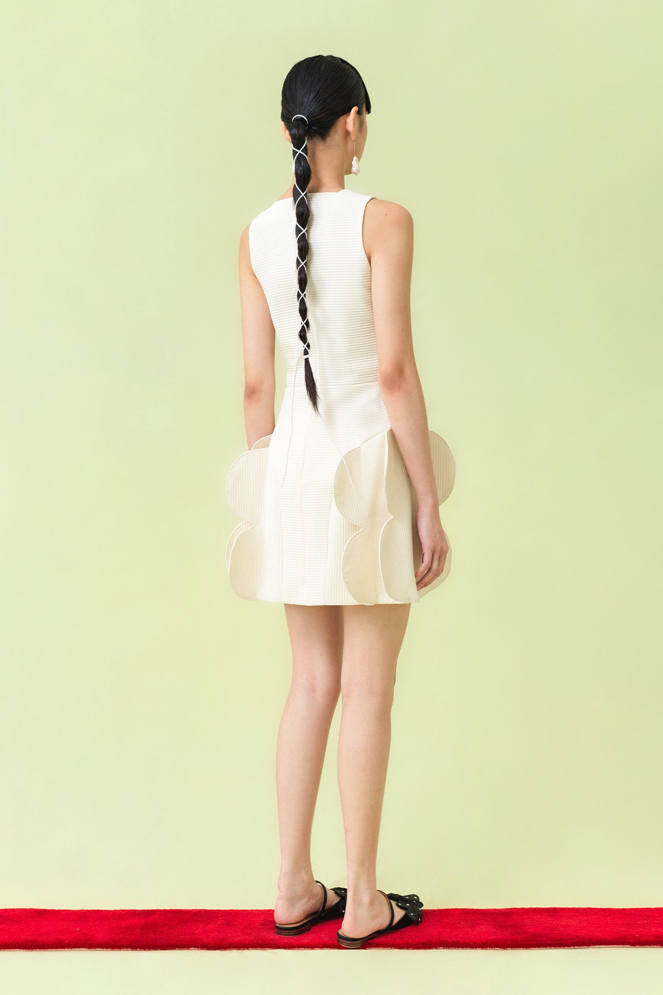 KITSUTSUKI Dress in Cream White