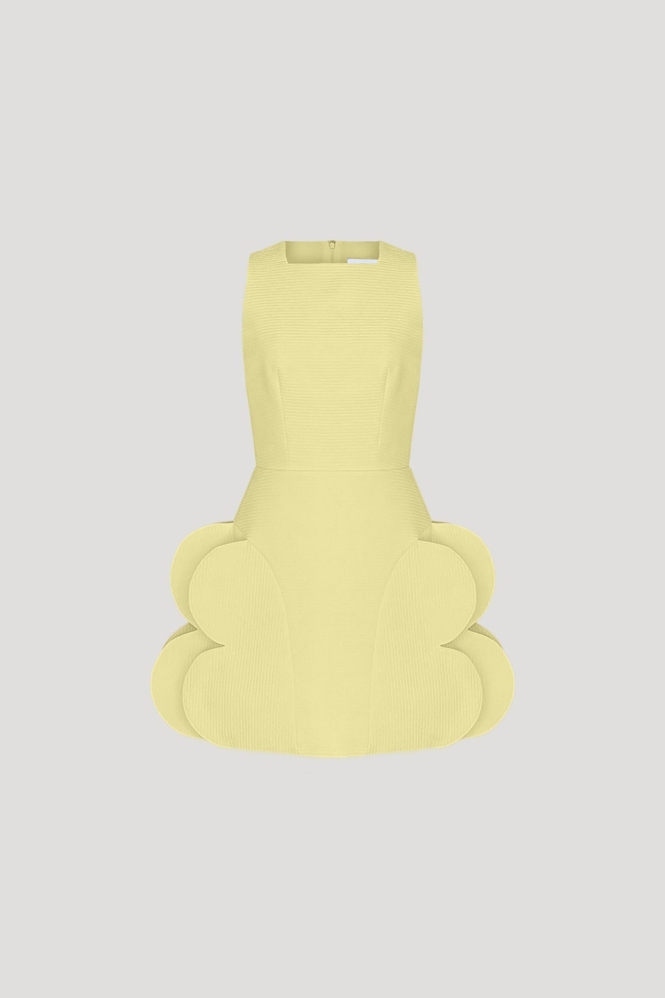 KITSUTSUKI Dress in Lime Yellow