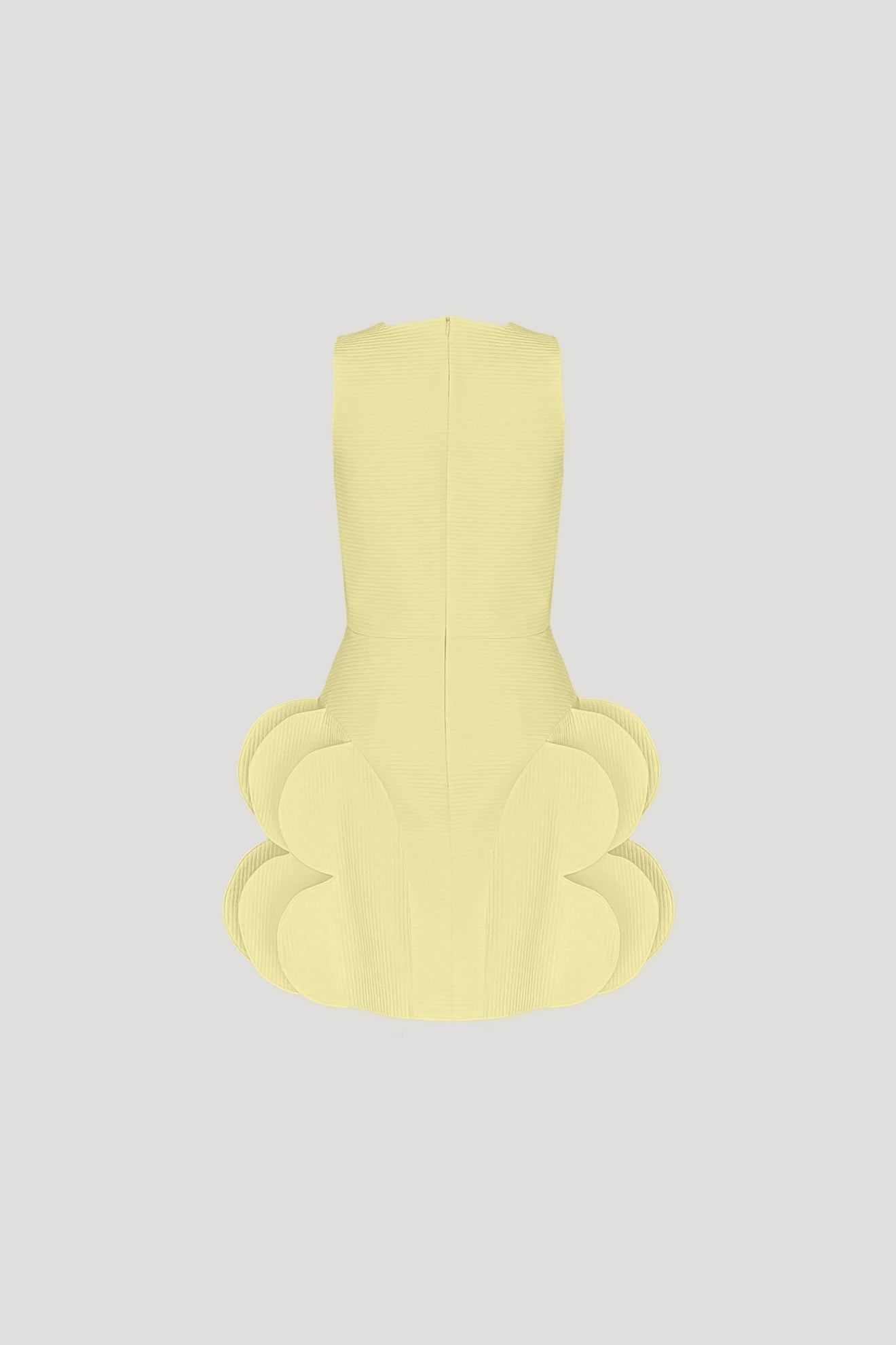 KITSUTSUKI Dress in Lime Yellow
