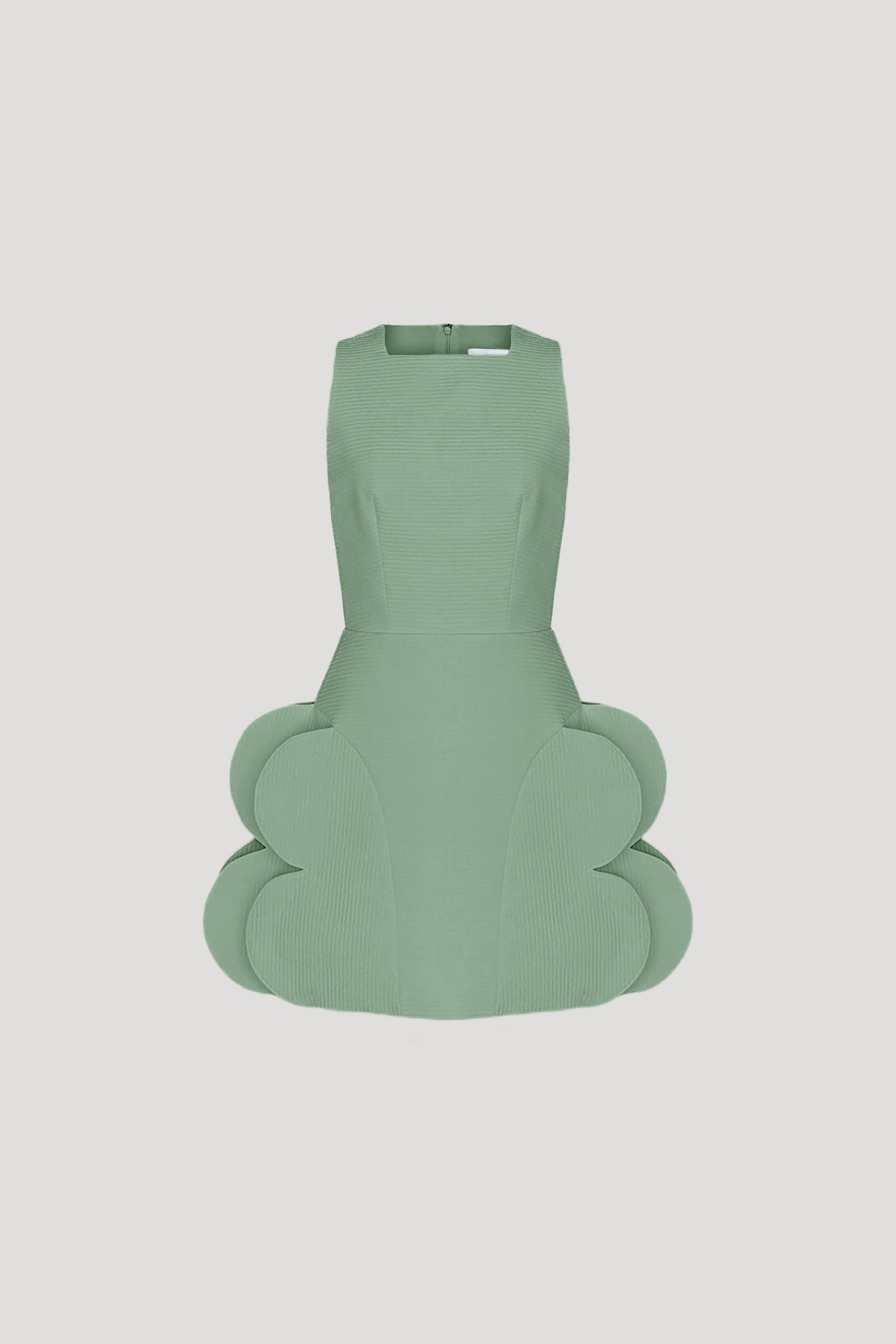 KITSUTSUKI Dress in Moss Green
