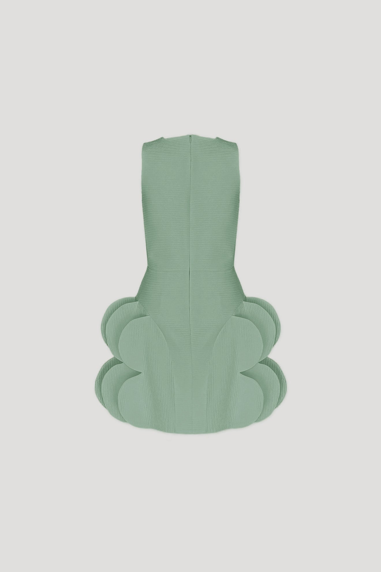 KITSUTSUKI Dress in Moss Green