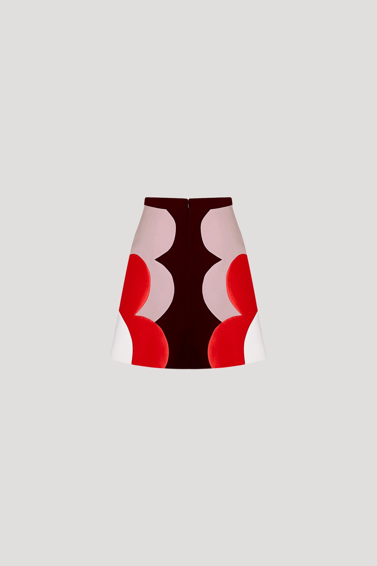 KOI Skirt in Wine Mix