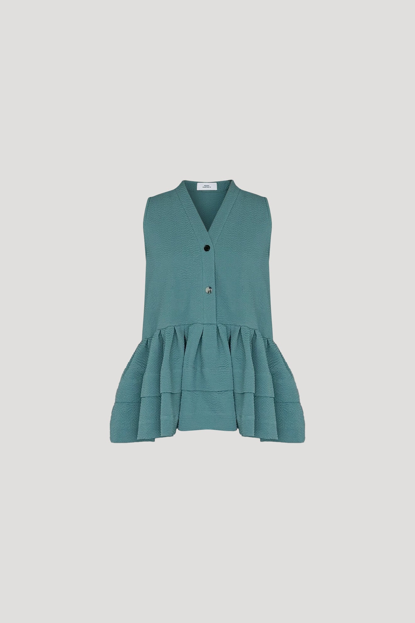 KOKE Top in Azure Blue