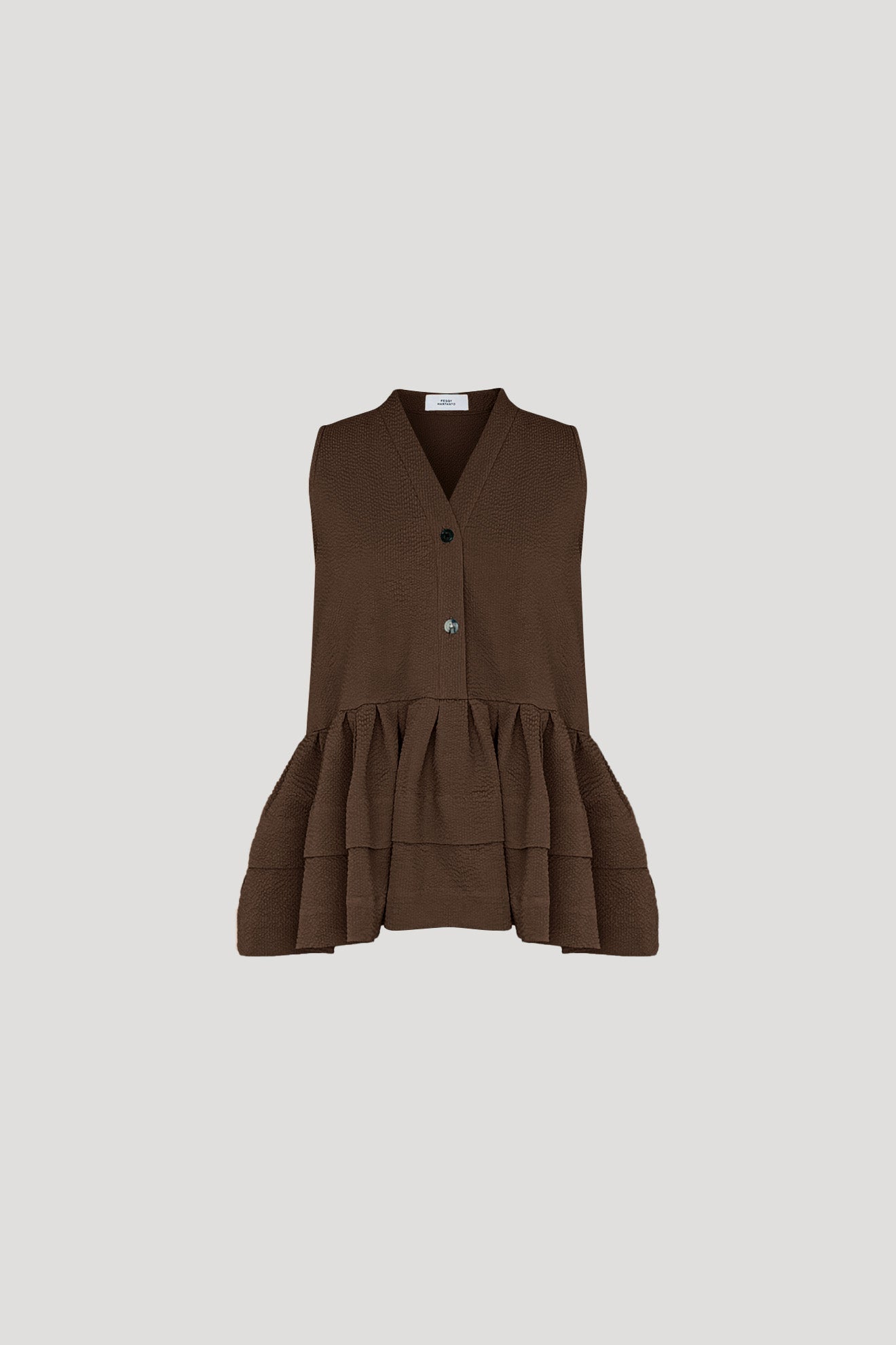 KOKE Top in Walnut Brown