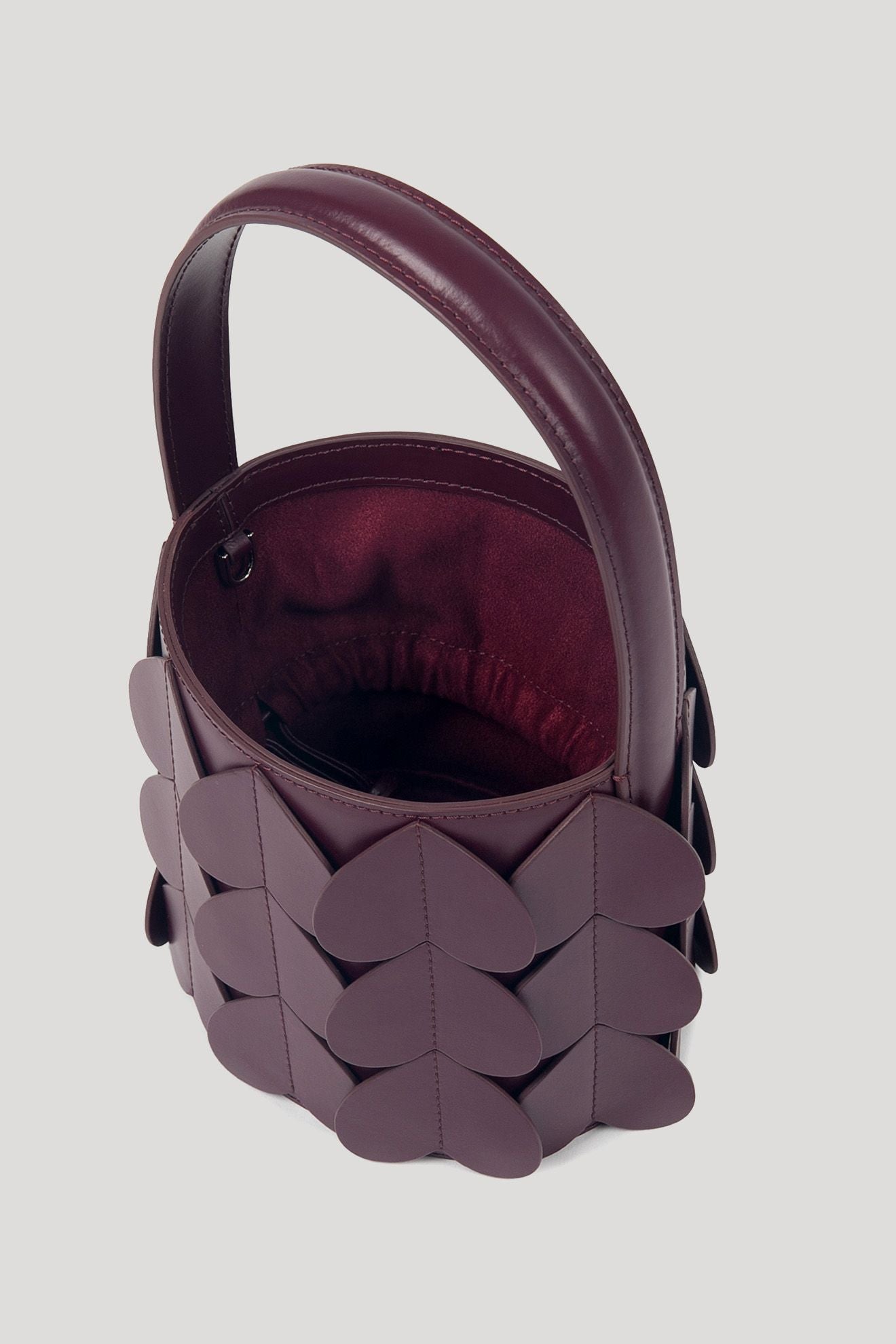 WHIRLPOOL Bucket Bag in Wine