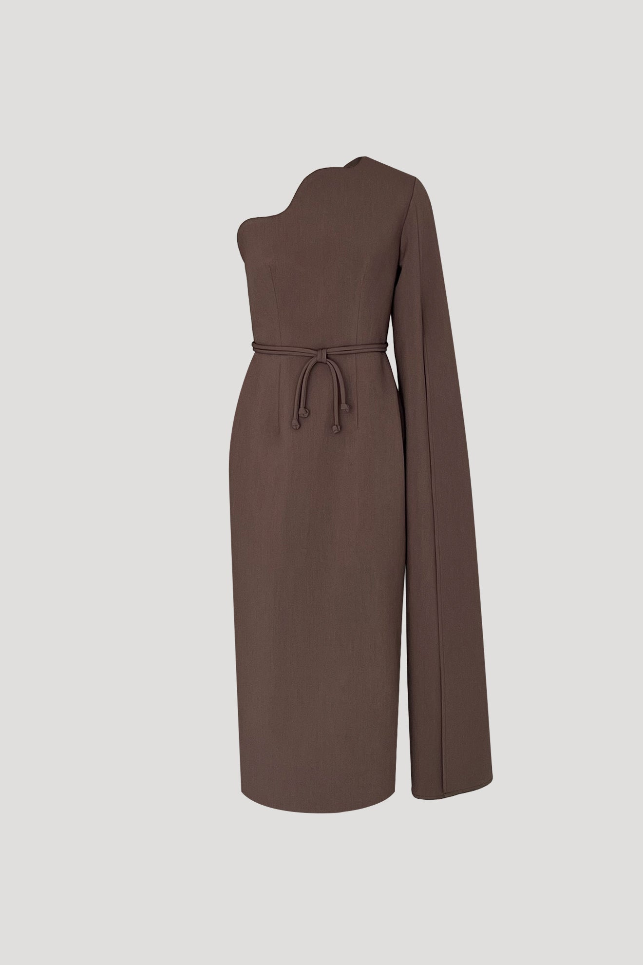 KUMA Dress in Coffee Brown