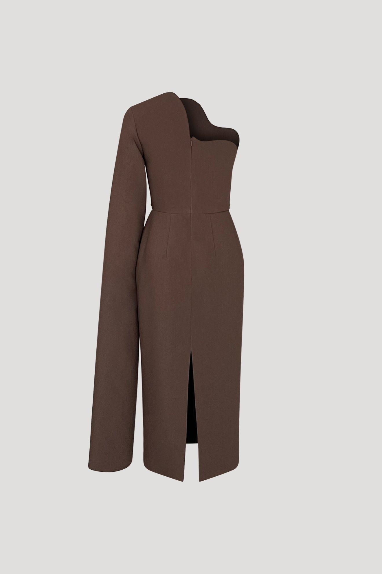 KUMA Dress in Coffee Brown