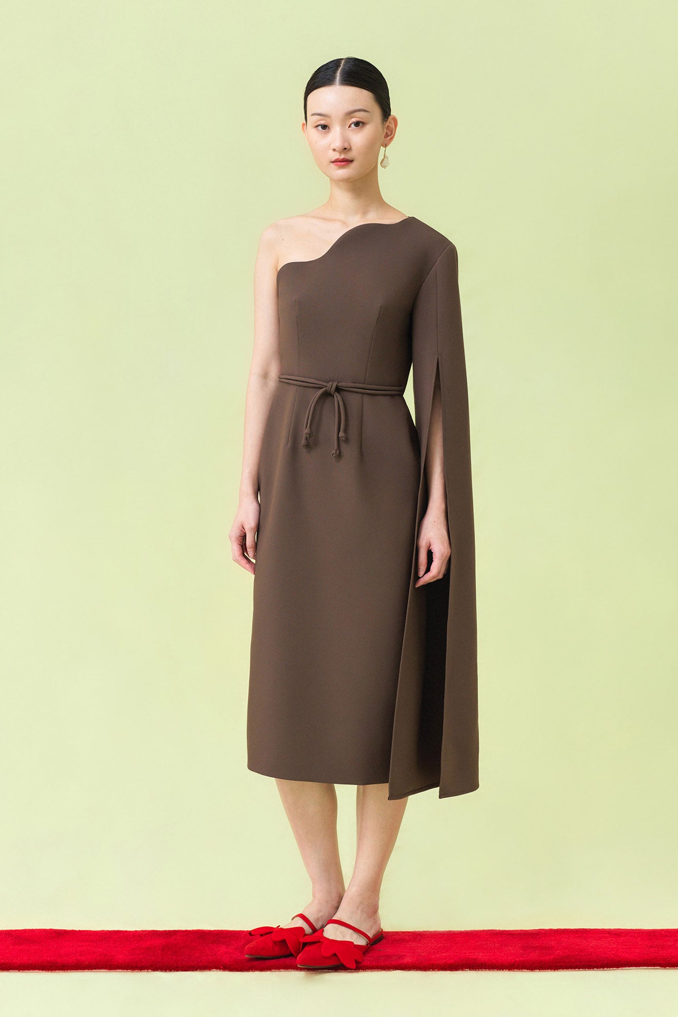 KUMA Dress in Coffee Brown