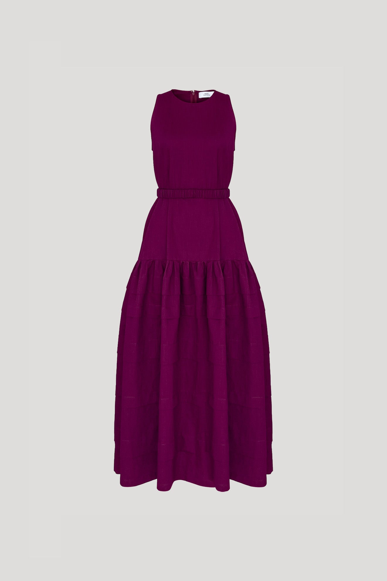 KADOMATSU Dress in Deep Magenta
