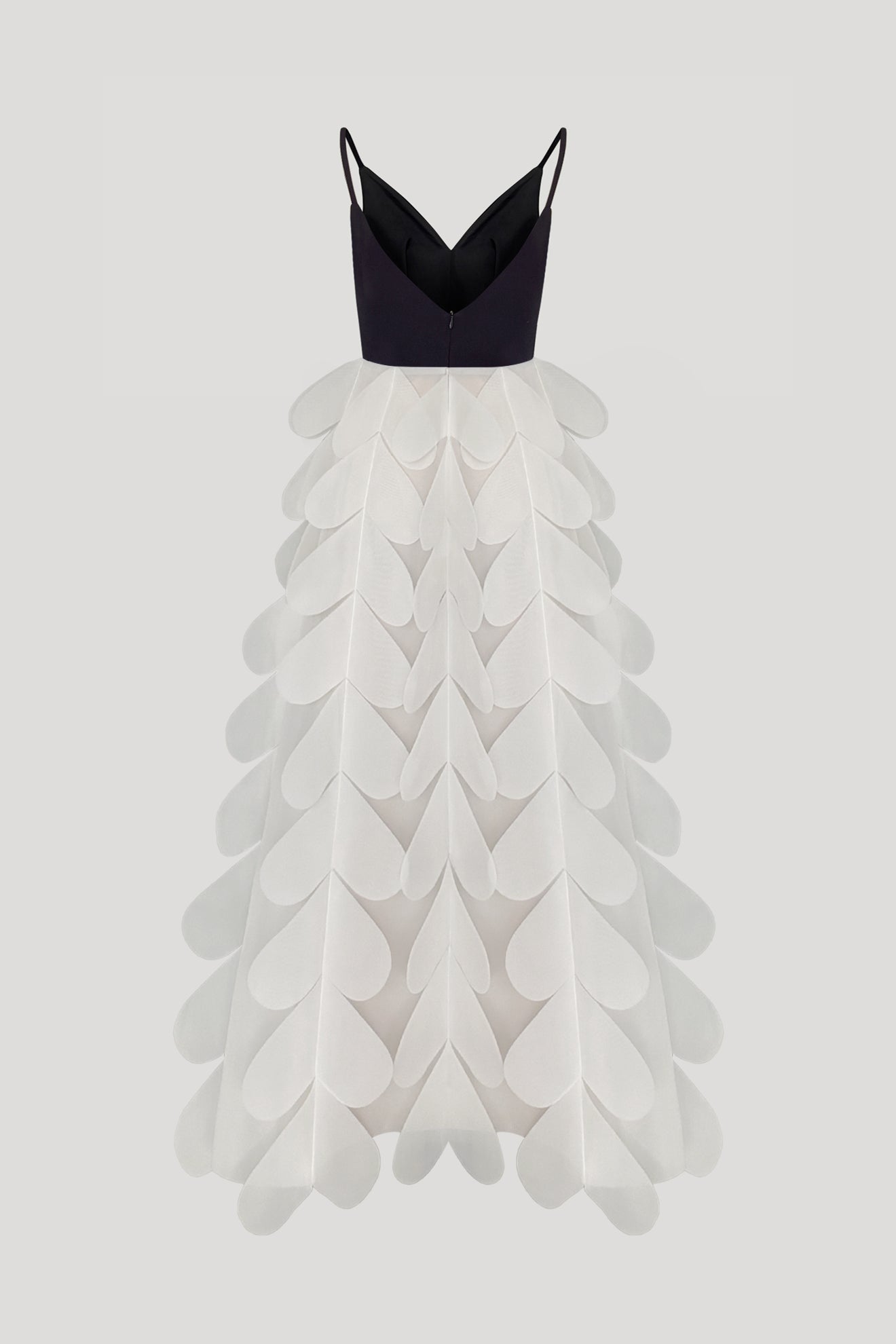 KARAKURI Dress in Black/White