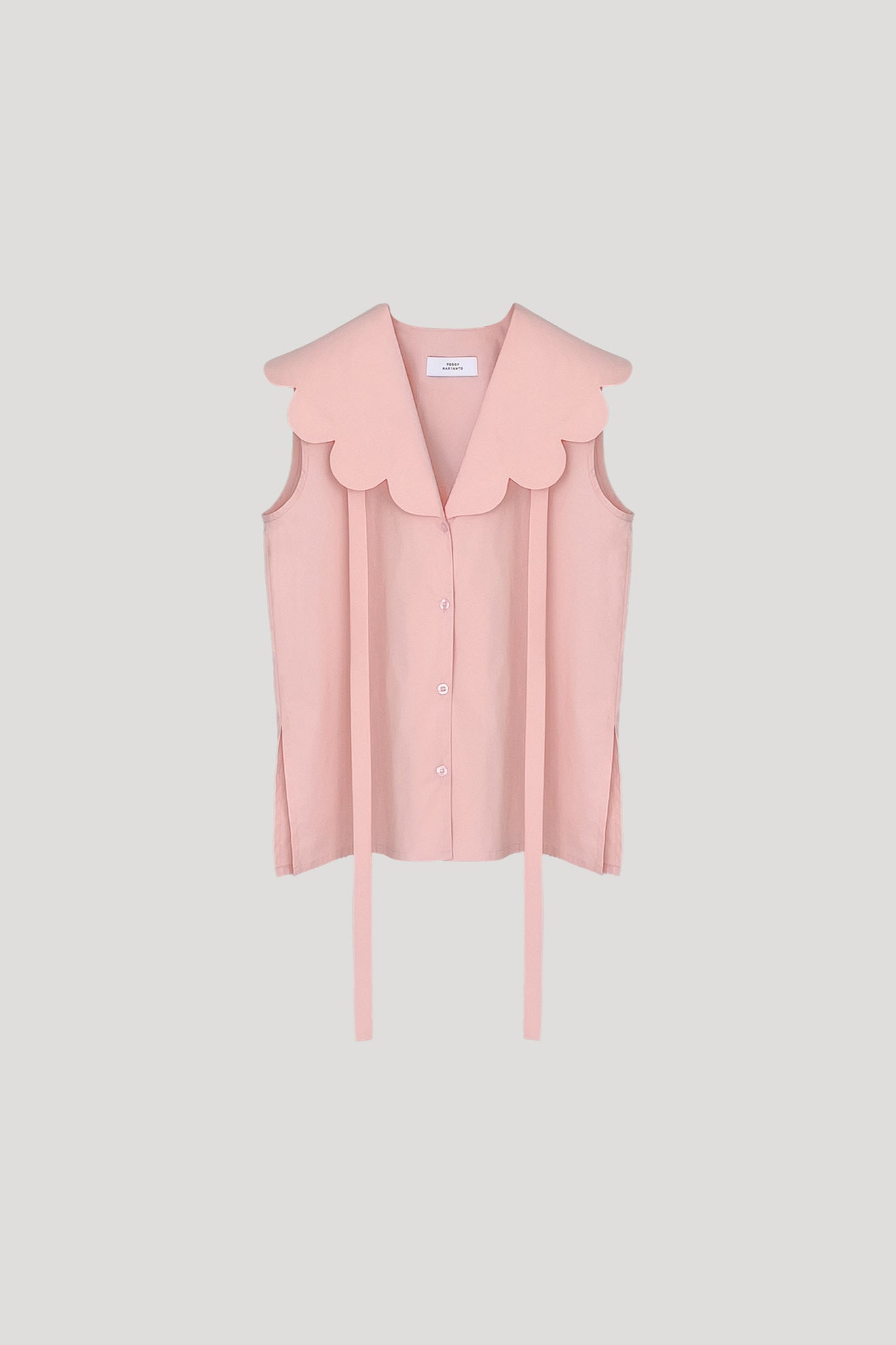 KAWA Top in Coral Pink