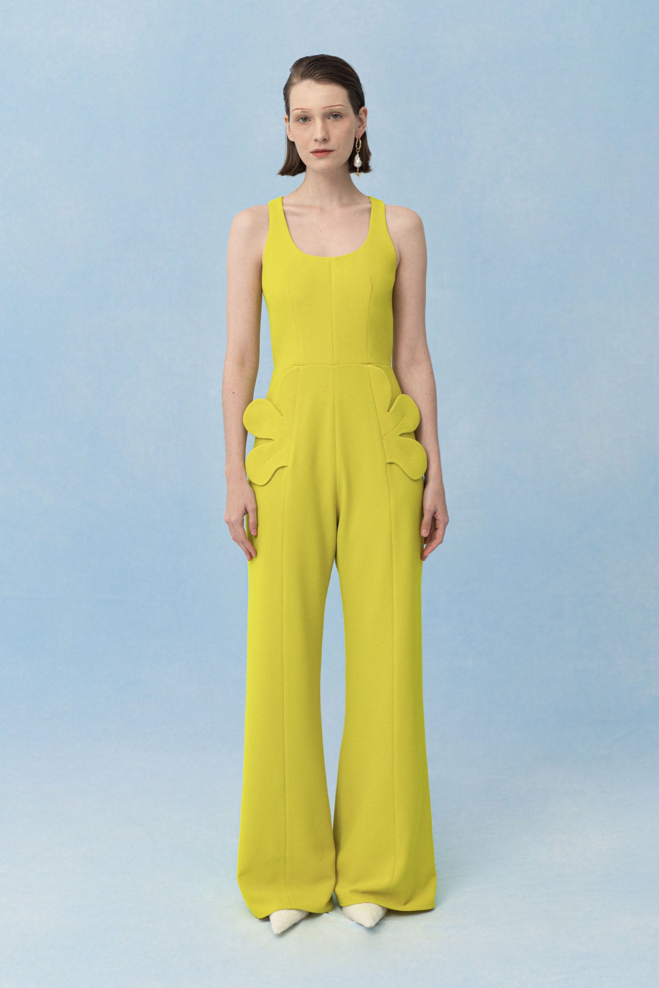 LACINIA Jumpsuit in Lime Green