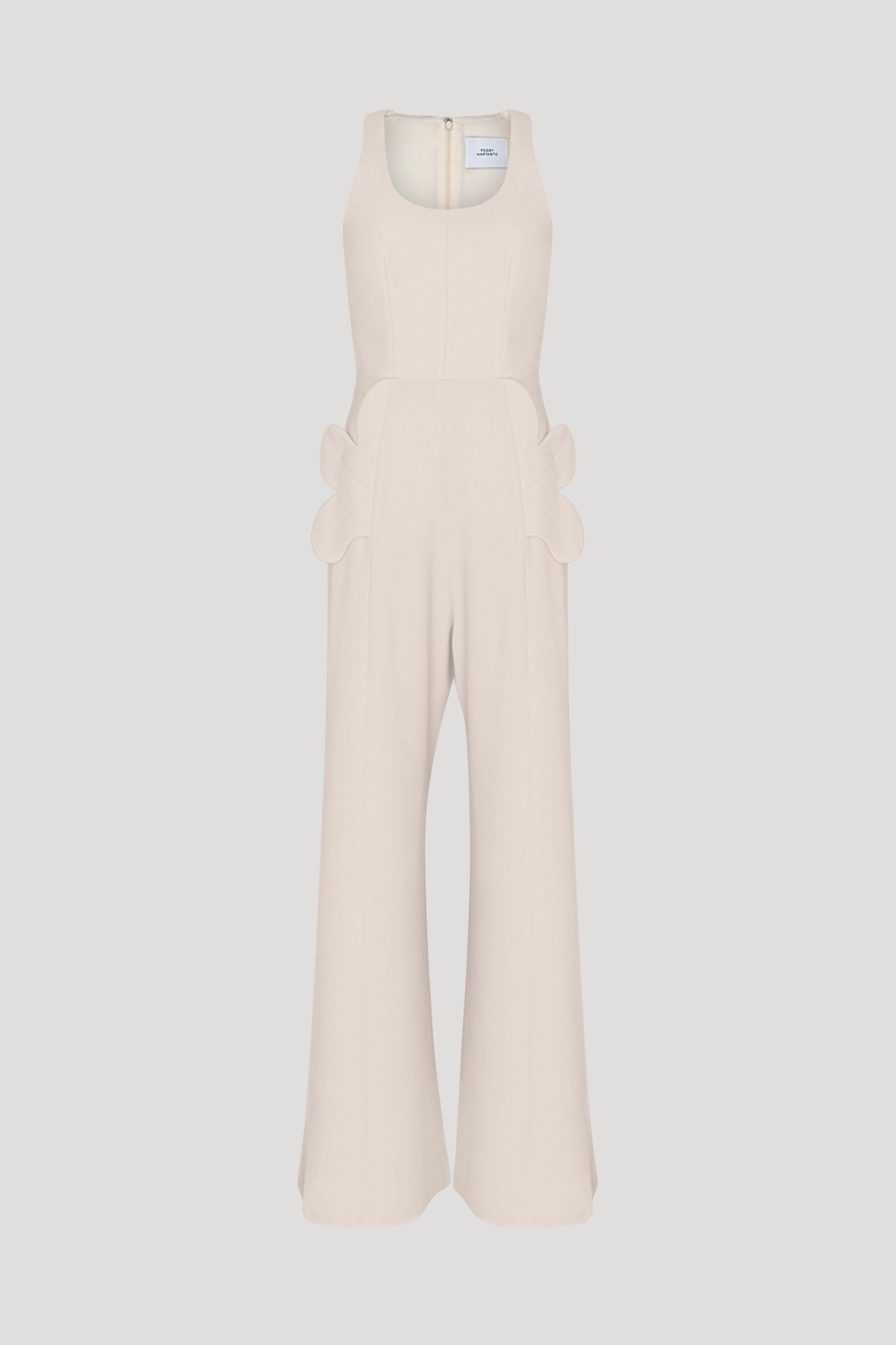LACINIA Jumpsuit in Ecru White