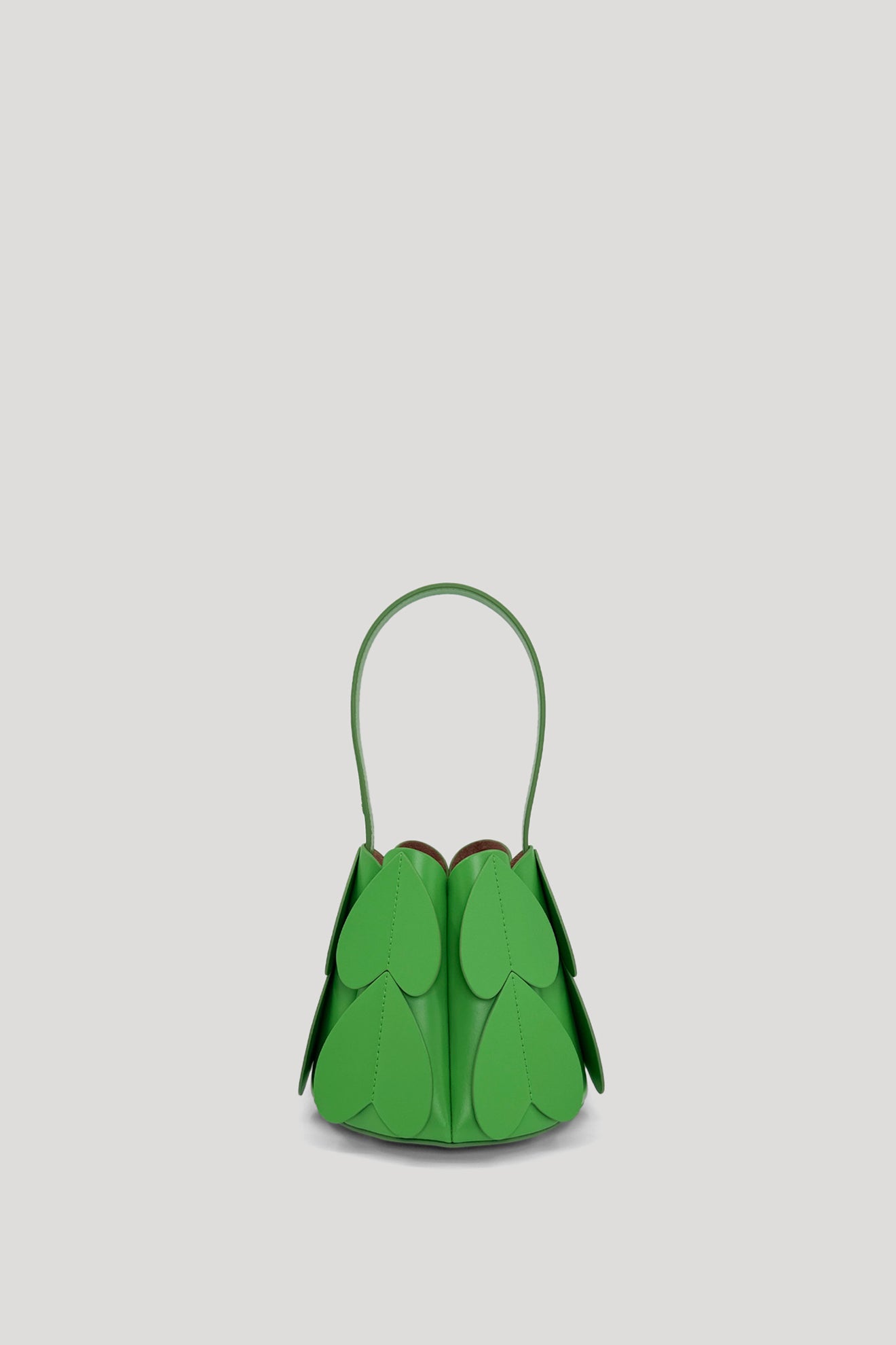 LOCULE Petit Cone Bag in Basil