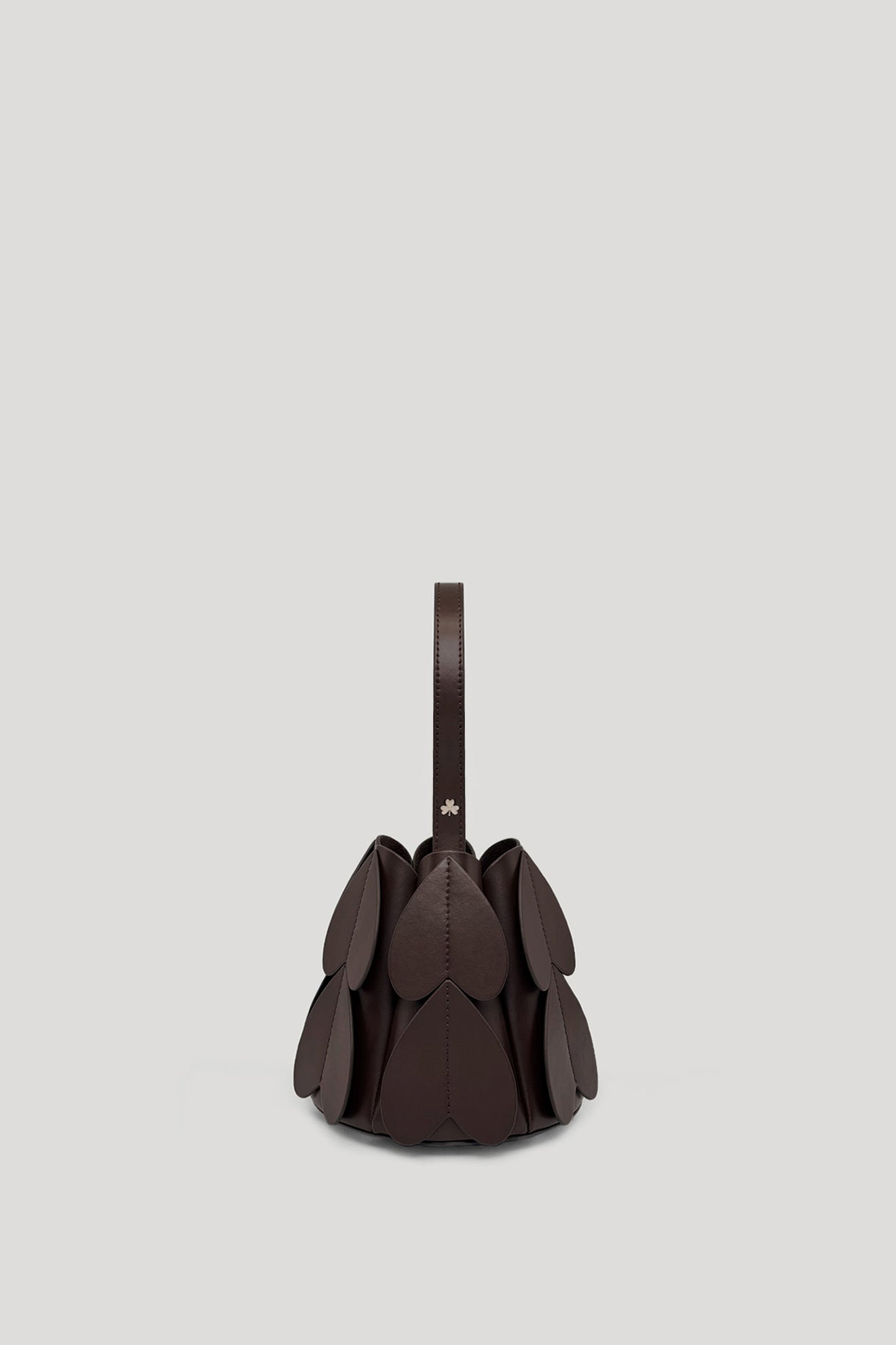 LOCULE Petit Cone Bag in Espresso
