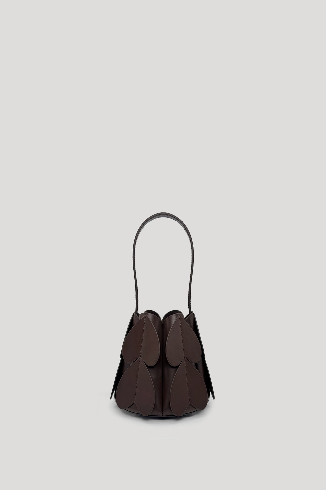 LOCULE Petit Cone Bag in Espresso