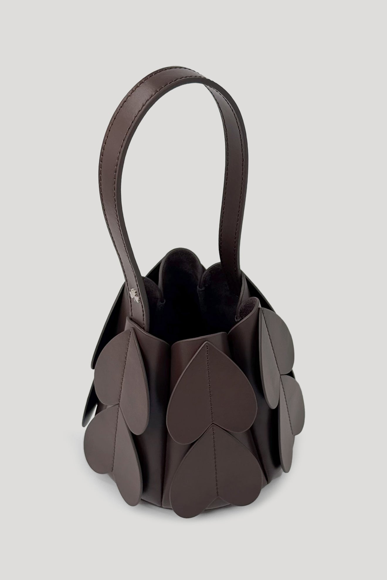 LOCULE Petit Cone Bag in Espresso